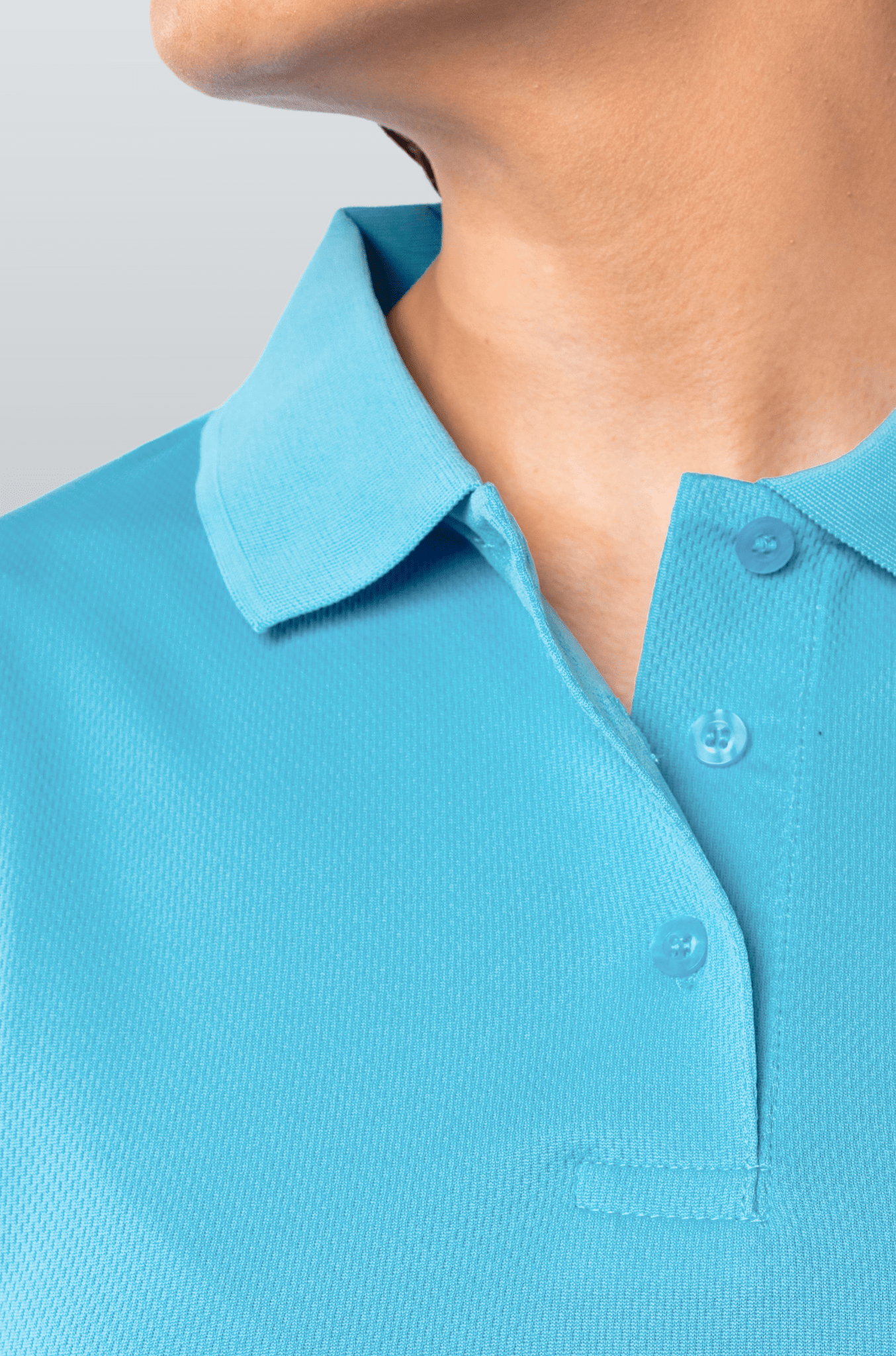 PLAYERA POLO CARACAS MUJER #Color_Azul