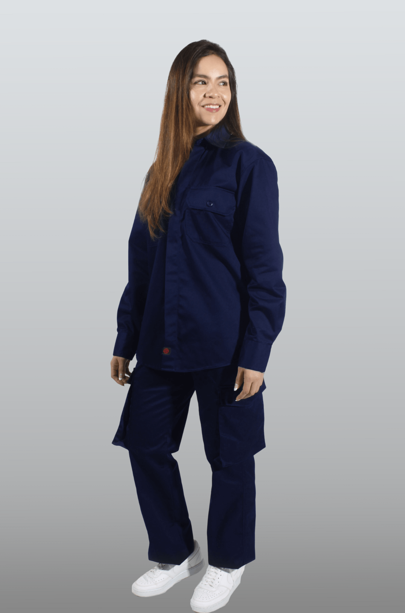 PANTALÓN INDUSTRIAL TIPO CARGO BANGKOK HOMBRE #Color_Azul Marino