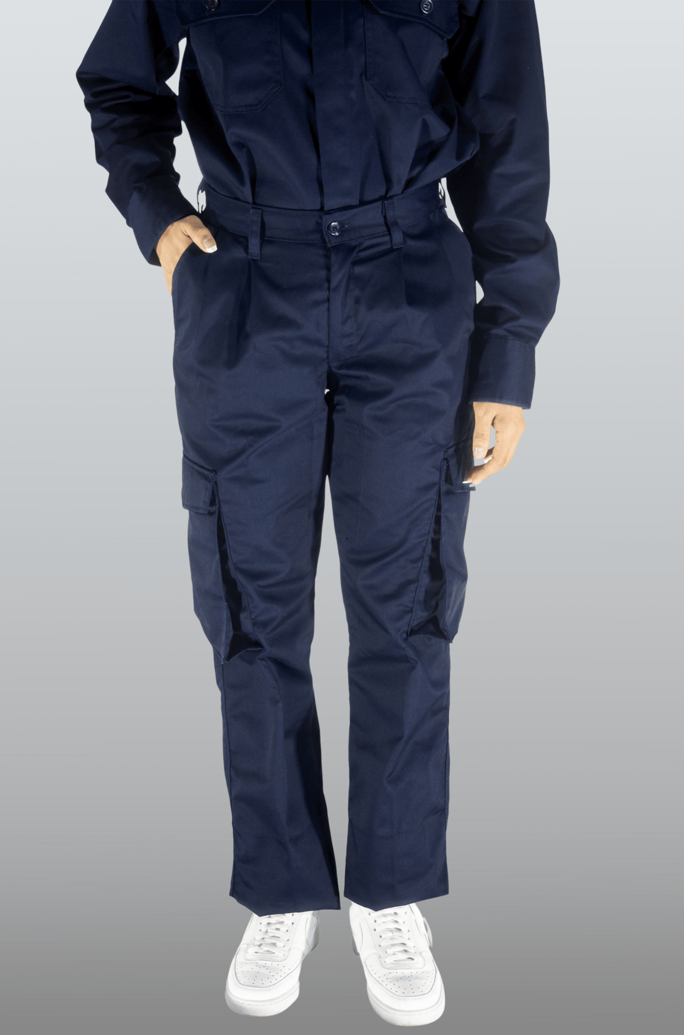 PANTALÓN INDUSTRIAL TIPO CARGO BANGKOK HOMBRE #Color_Azul Marino