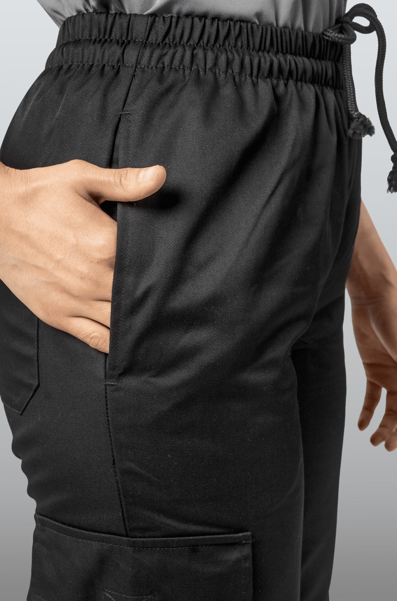 PANTALON DELHI CHEF DAMA #Color_Negro