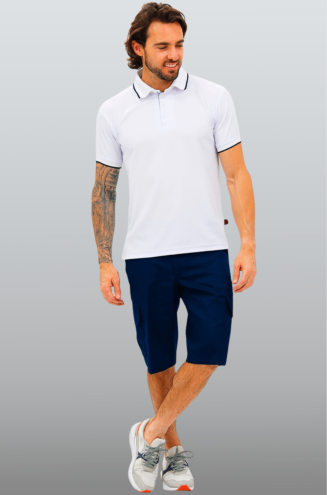 BERMUDAS TIPO CARGO HAWAI HOMBRE #Color_Azul Marino