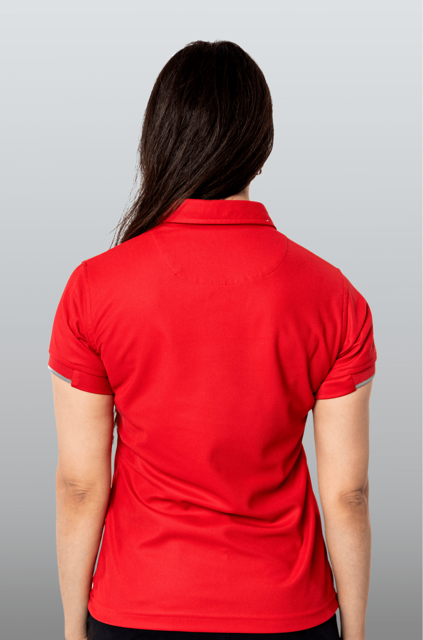 PLAYERA POLO SUSTENTABLE BILBAO MUJER #Color_Rojo