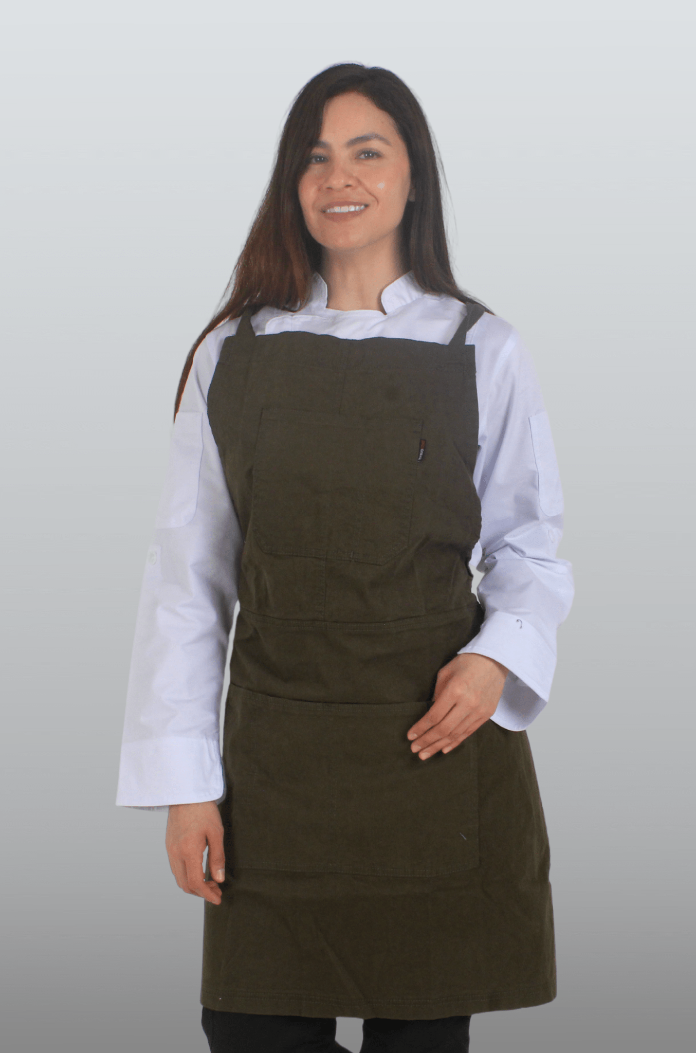 MANDIL TOSCANA UNISEX #Color_Verde Oliva