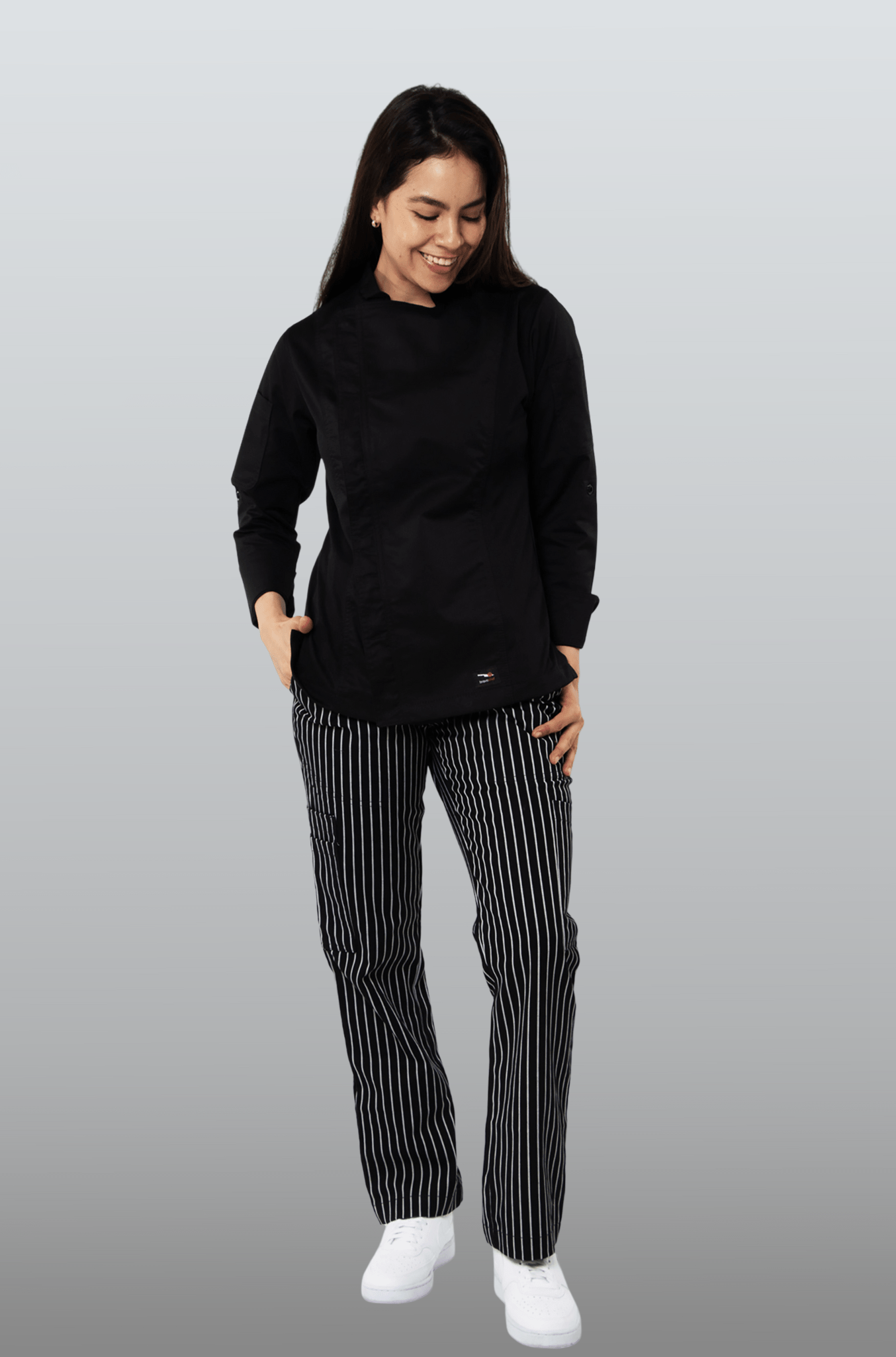 PANTALÓN CHEF RAYAS SEÚL MUJER #Color_Rayado