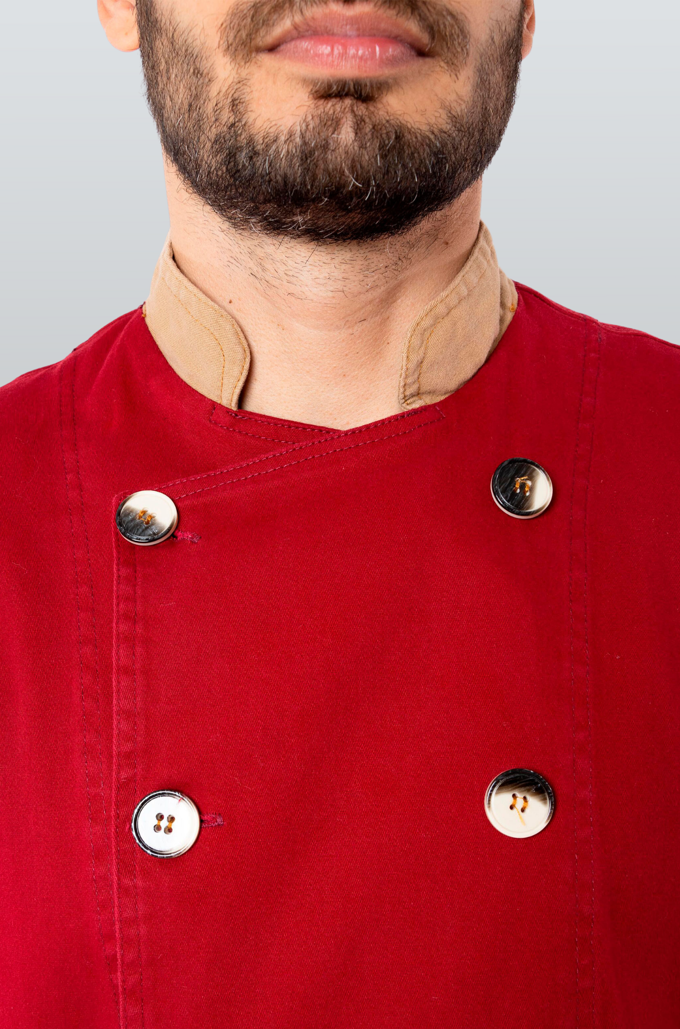 FILIPINA CHEF CORTE REGULAR MILÁN HOMBRE #Color_Rojo