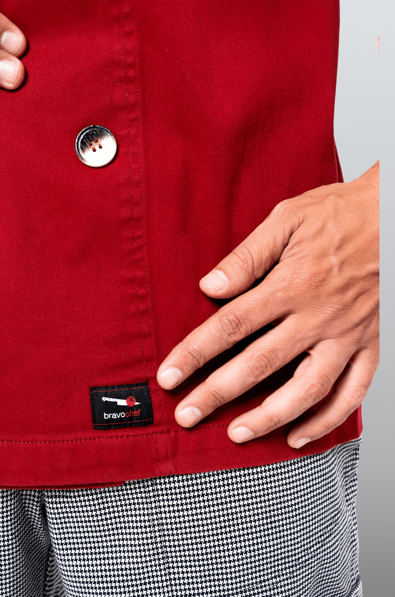 FILIPINA CHEF CORTE REGULAR MILÁN HOMBRE #Color_Rojo