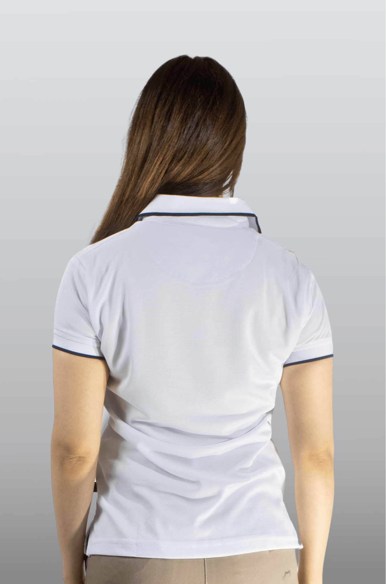PLAYERA POLO DRY FIT ÁMSTERDAM MUJER #Color_Blanco