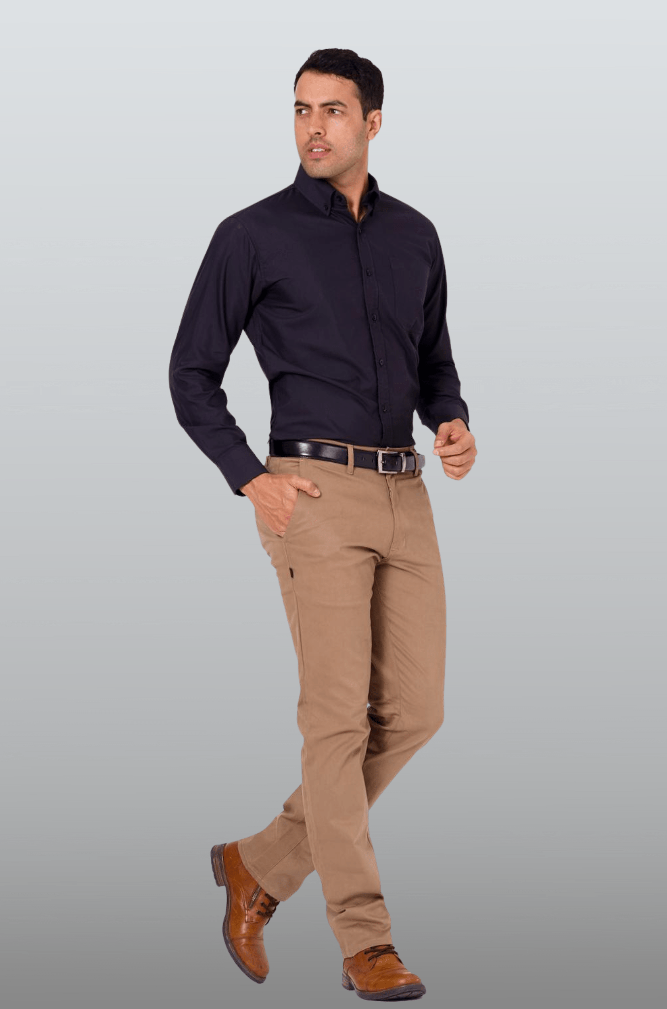 PANTALÓN CASUAL DETROIT HOMBRE #Color_Cafe