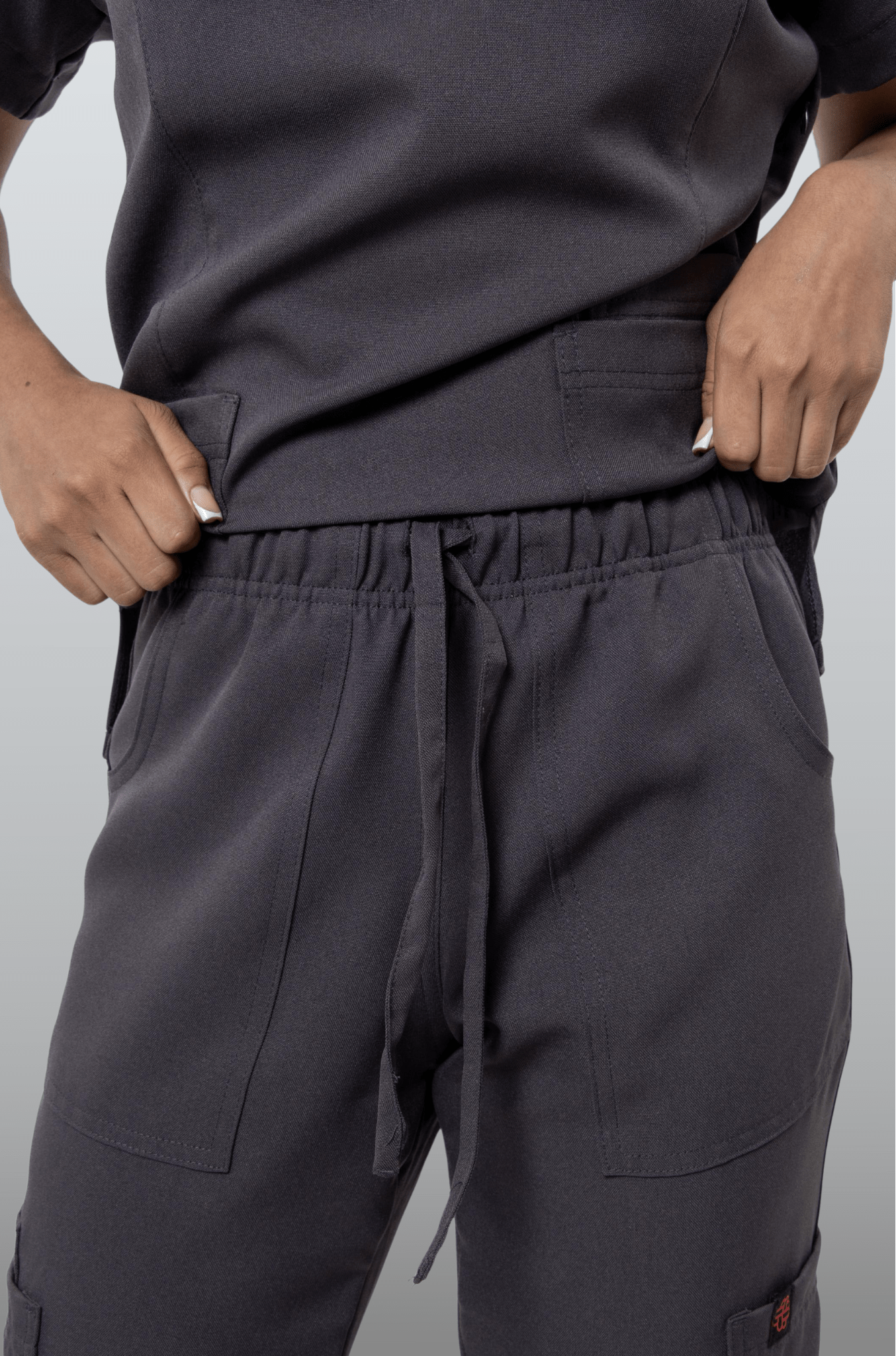 PANTALÓN CAMARISTA O LIMPIEZA BOGOTA MUJER #Color_Gris