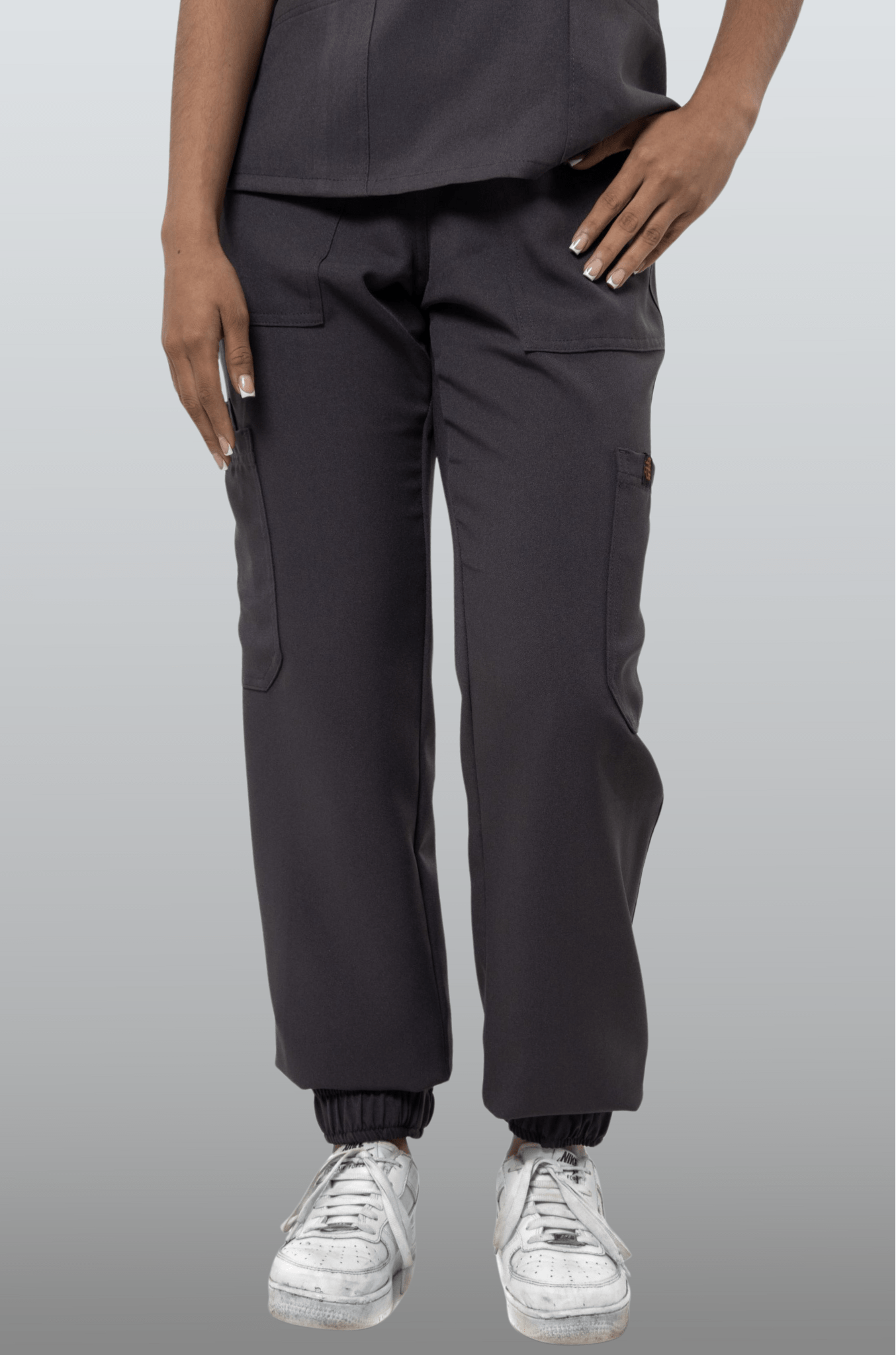 PANTALÓN CAMARISTA O LIMPIEZA BOGOTA MUJER #Color_Gris