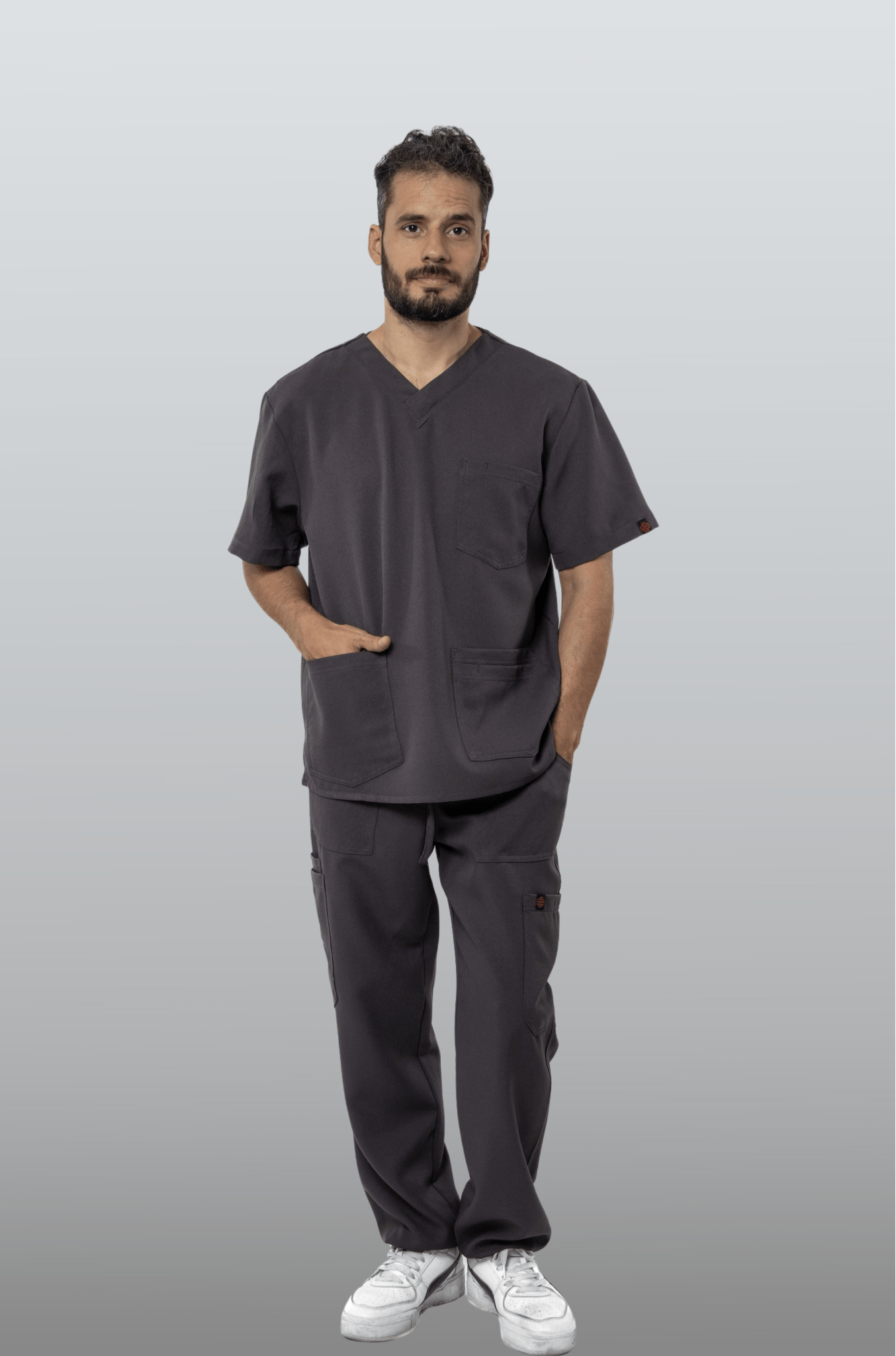 PANTALÓN CAMARISTA O LIMPIEZA BOGOTA HOMBRE #Color_Gris