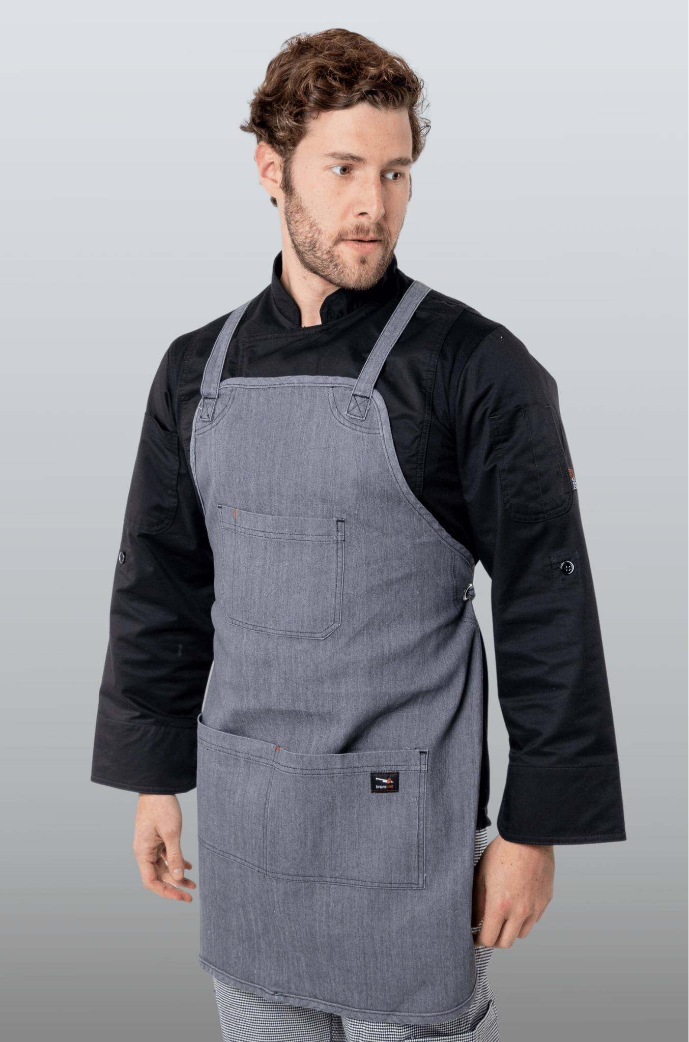 MANDIL MEZCLILLA OXFORD UNISEX