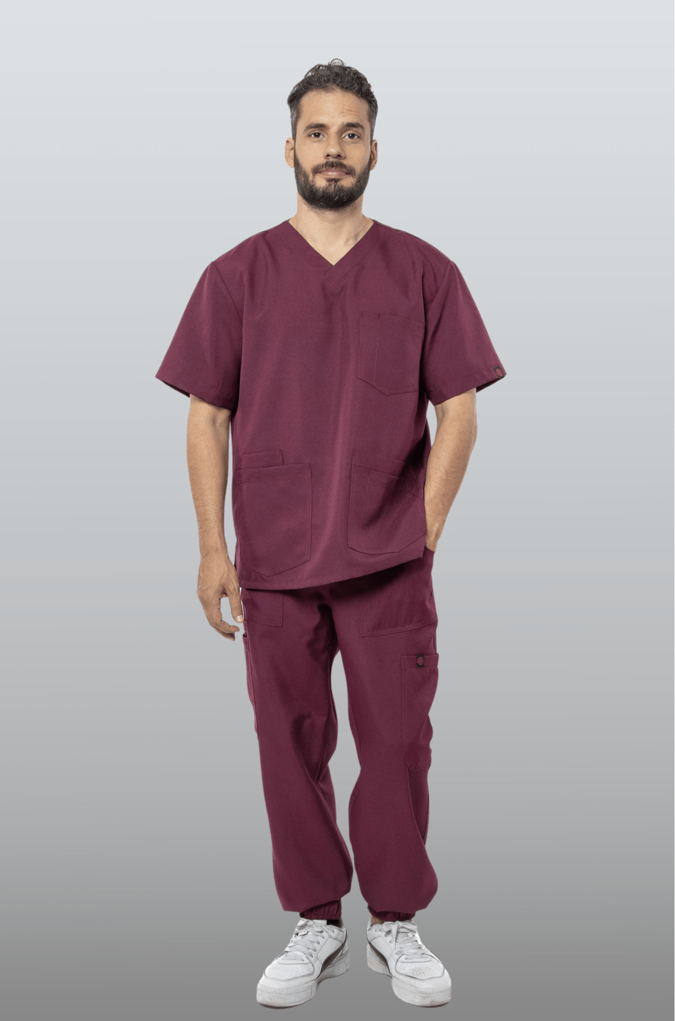 PANTALÓN CAMARISTA O LIMPIEZA BOGOTA HOMBRE #Color_Rojo