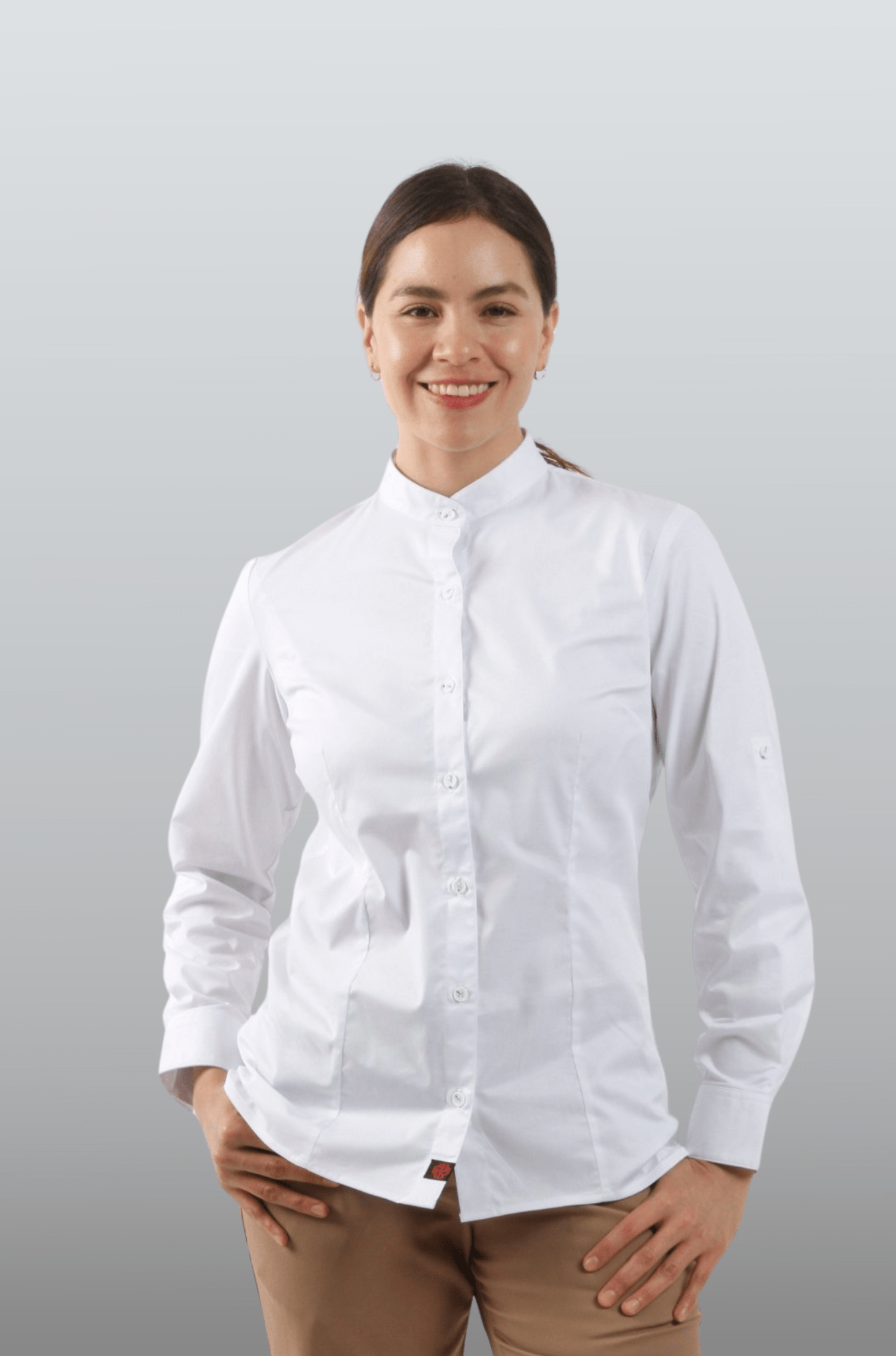 CAMISA FORMAL MANGA LARGA MEMPHIS MUJER