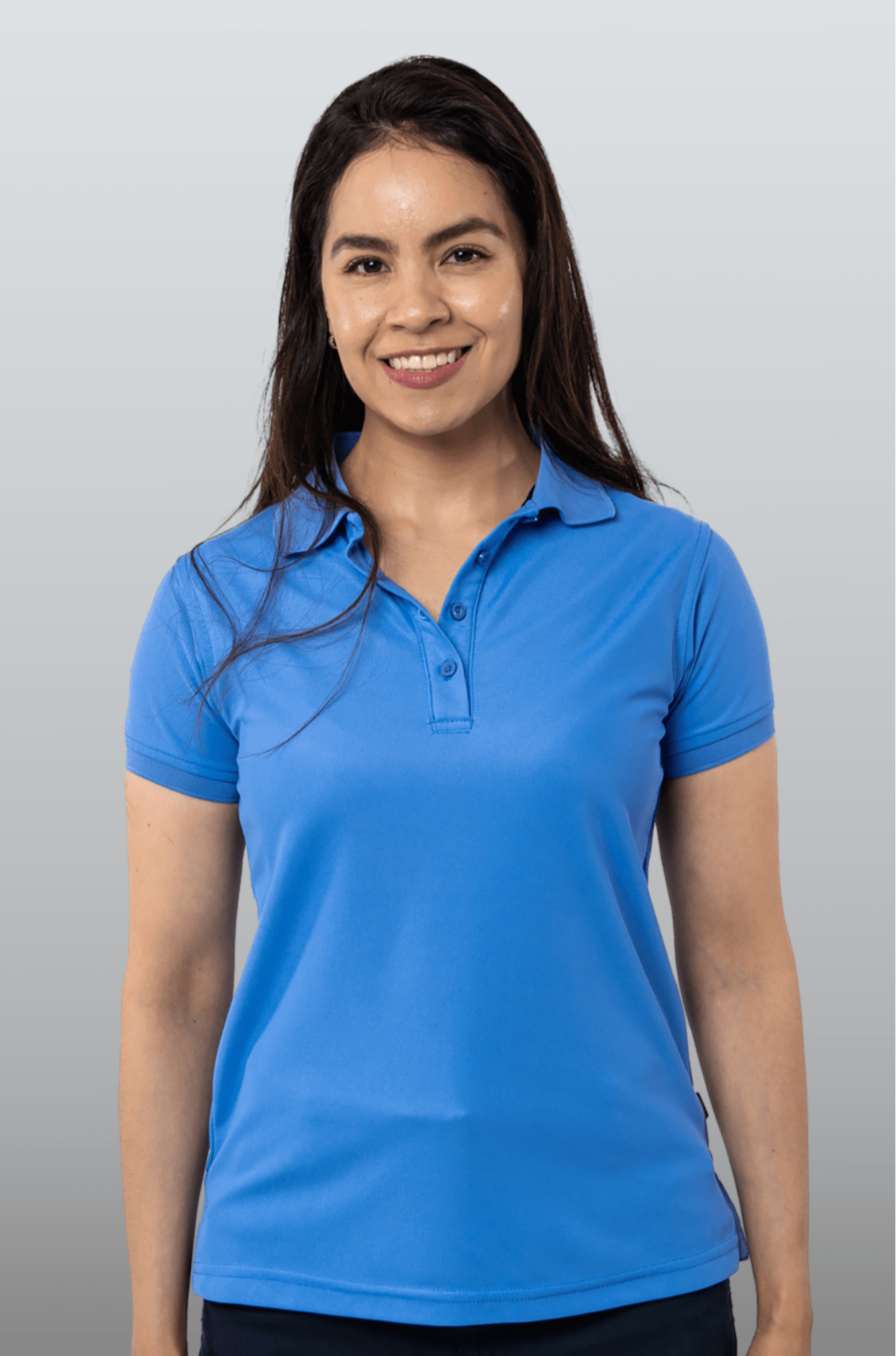 PLAYERA POLO DRYFIT MANCHESTER MUJER #Color_Azul