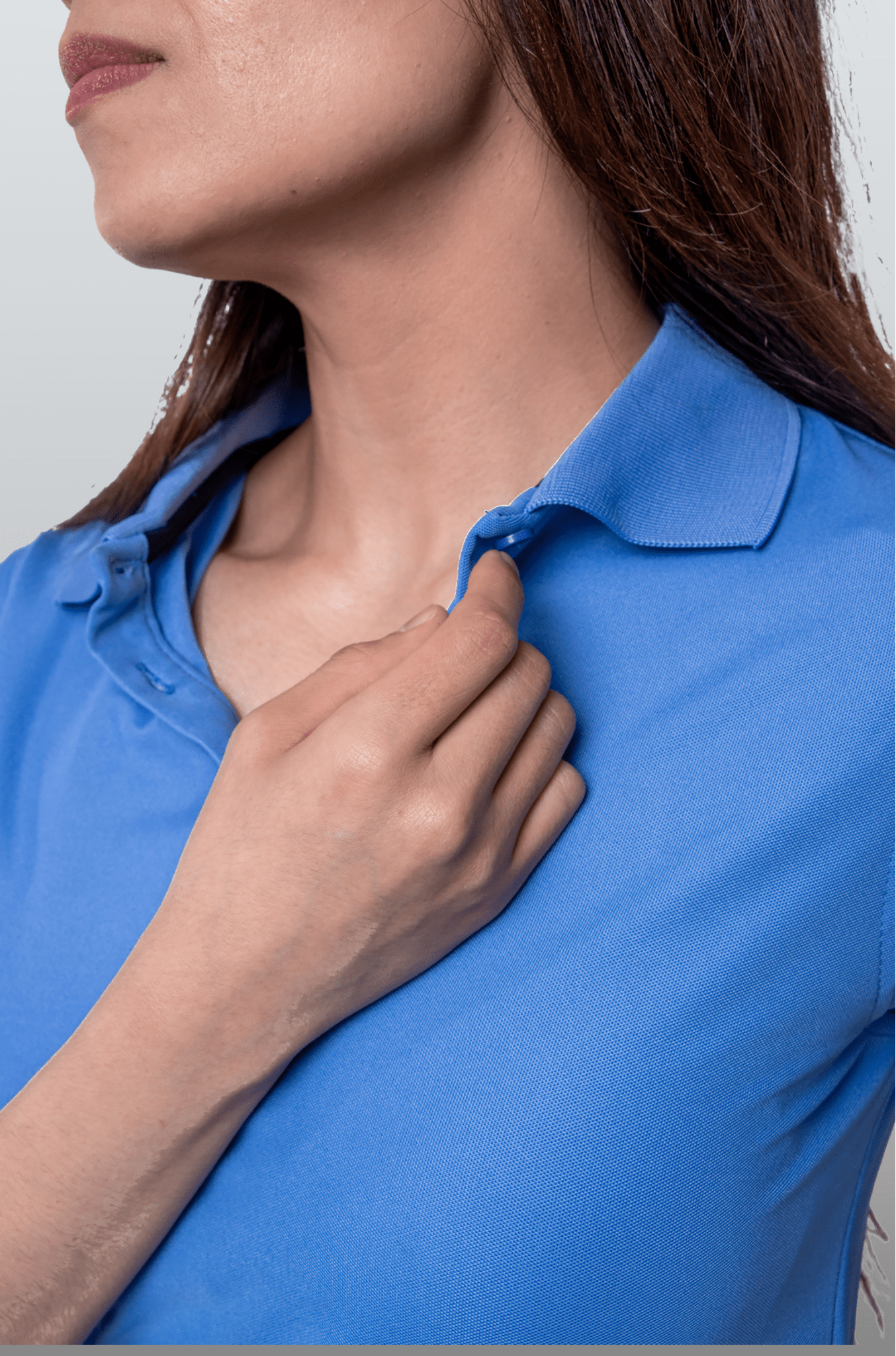 PLAYERA POLO DRYFIT MANCHESTER MUJER #Color_Azul