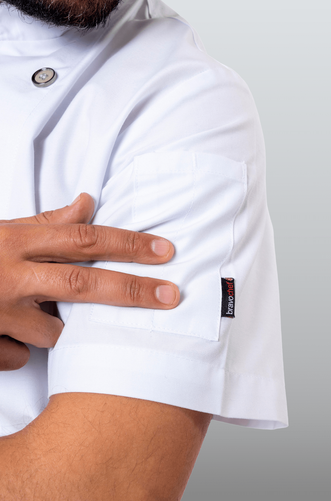 FILIPINA DE CHEF MANGA CORTA HONOLULU HOMBRE #Color_Blanco