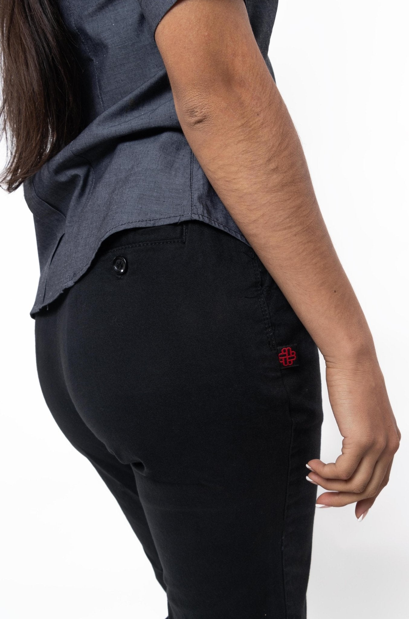 PANTALÓN CASUAL DETROIT MUJER #Color_Negro