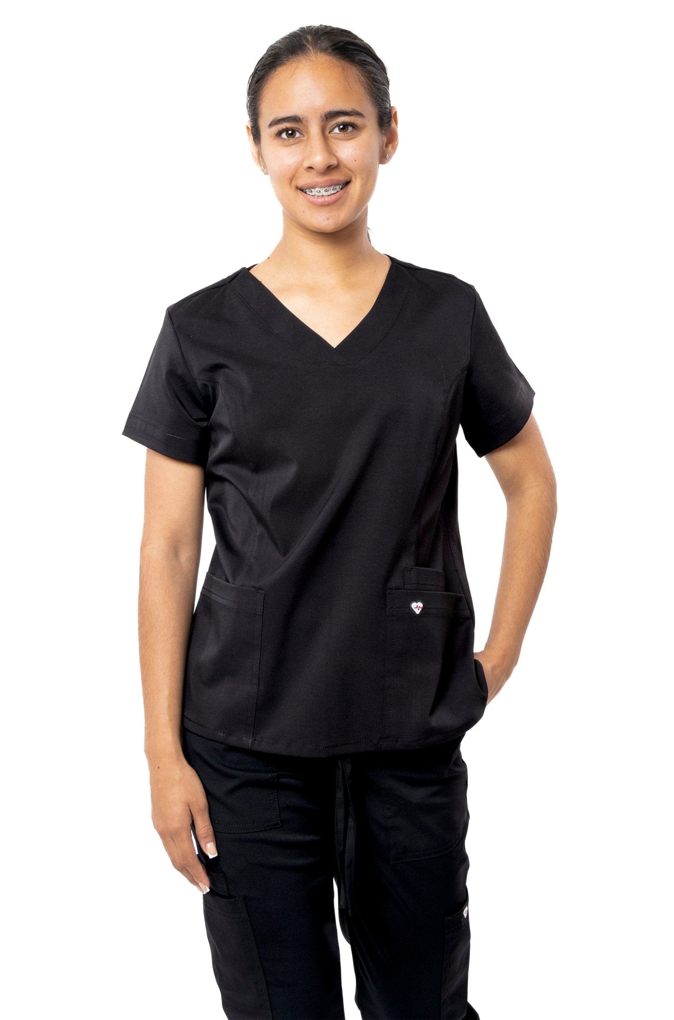FILIPINA MÉDICA PARA SCRUB CAMBRIDGE MUJER #Color_Negro