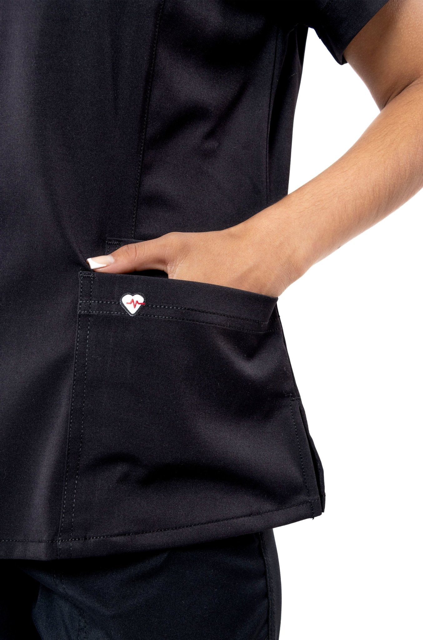 FILIPINA MÉDICA PARA SCRUB CAMBRIDGE MUJER #Color_Negro