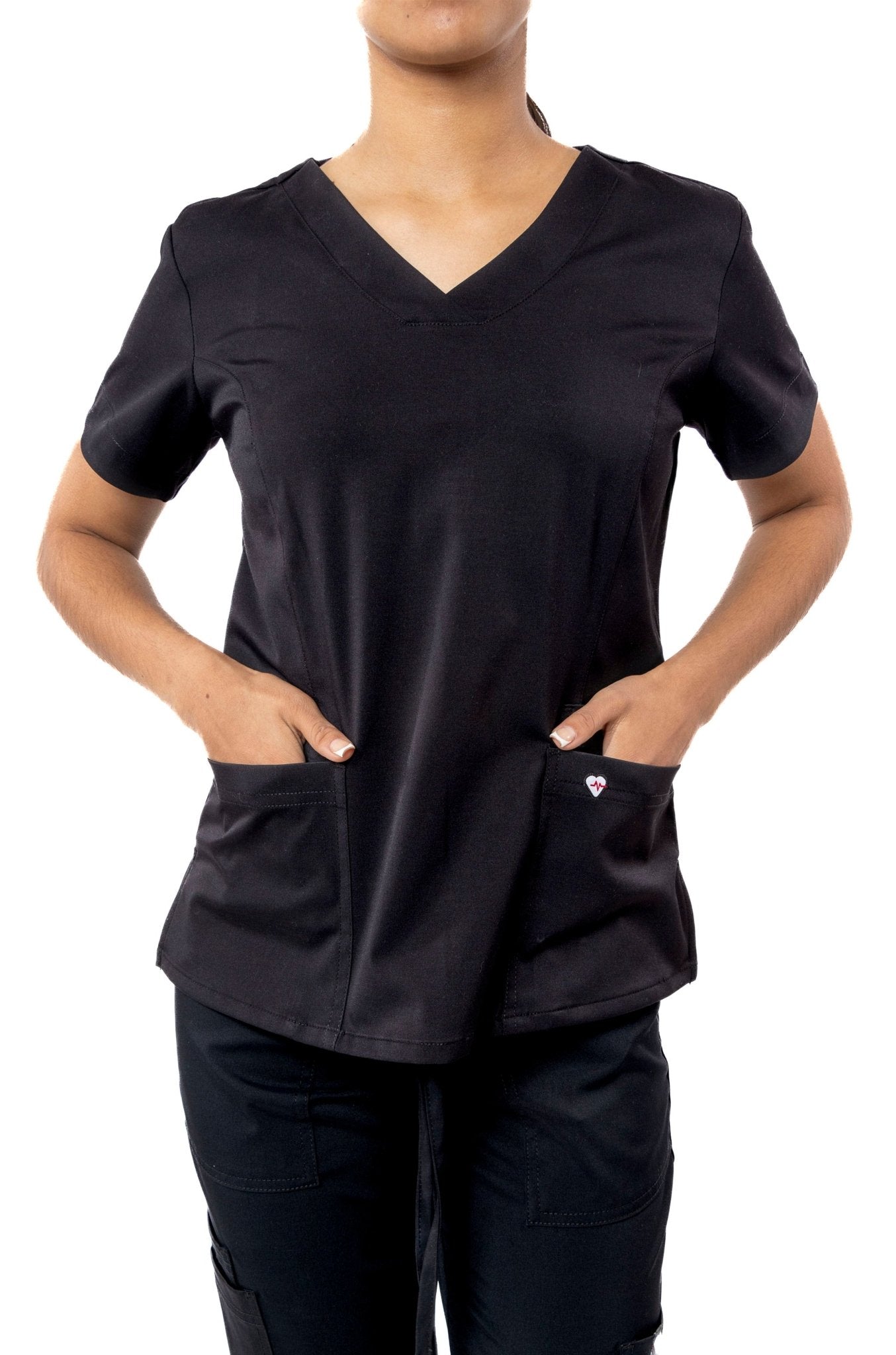 FILIPINA MÉDICA PARA SCRUB CAMBRIDGE MUJER #Color_Negro