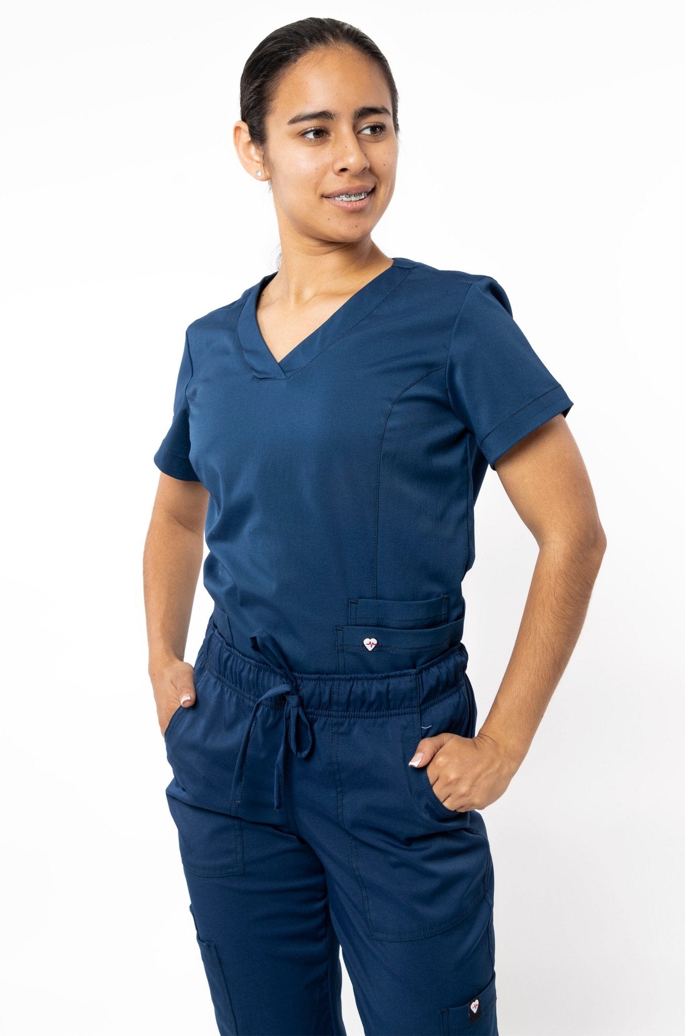 FILIPINA MÉDICA PARA SCRUB CAMBRIDGE MUJER #Color_Azul Marino