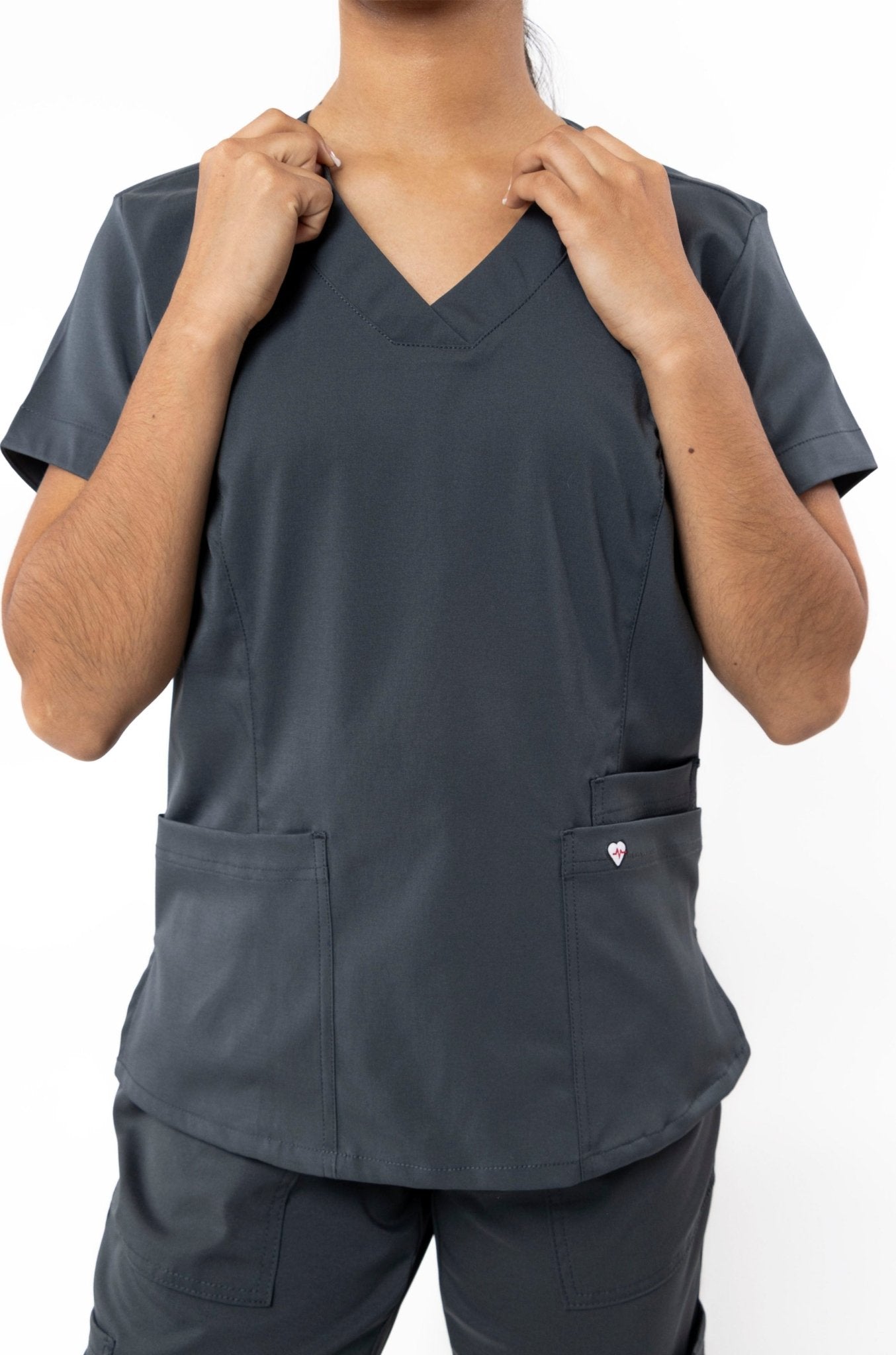 FILIPINA MÉDICA PARA SCRUB CAMBRIDGE MUJER #Color_Gris