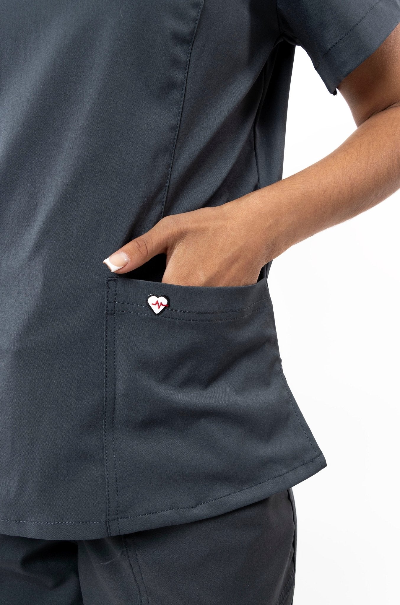 FILIPINA MÉDICA PARA SCRUB CAMBRIDGE MUJER #Color_Gris