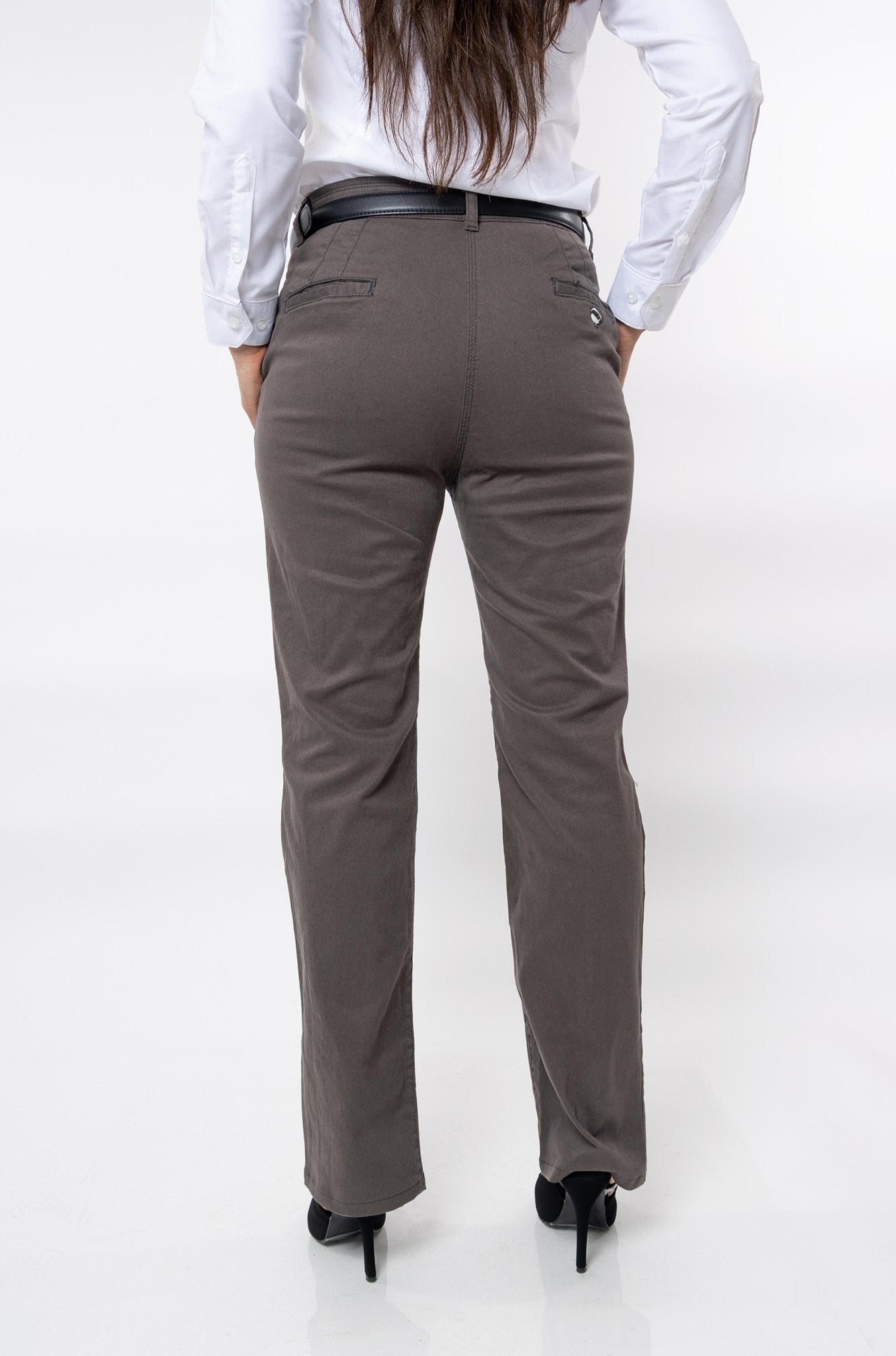 PANTALÓN CASUAL DETROIT MUJER #Color_Gris
