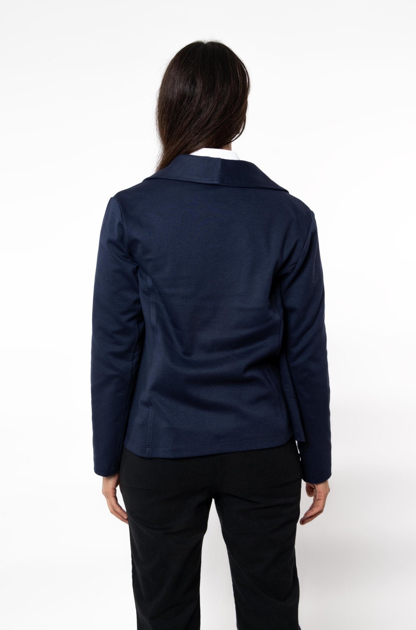 SACO TIPO BLAZER HOUSTON MUJER #Color_Azul Marino
