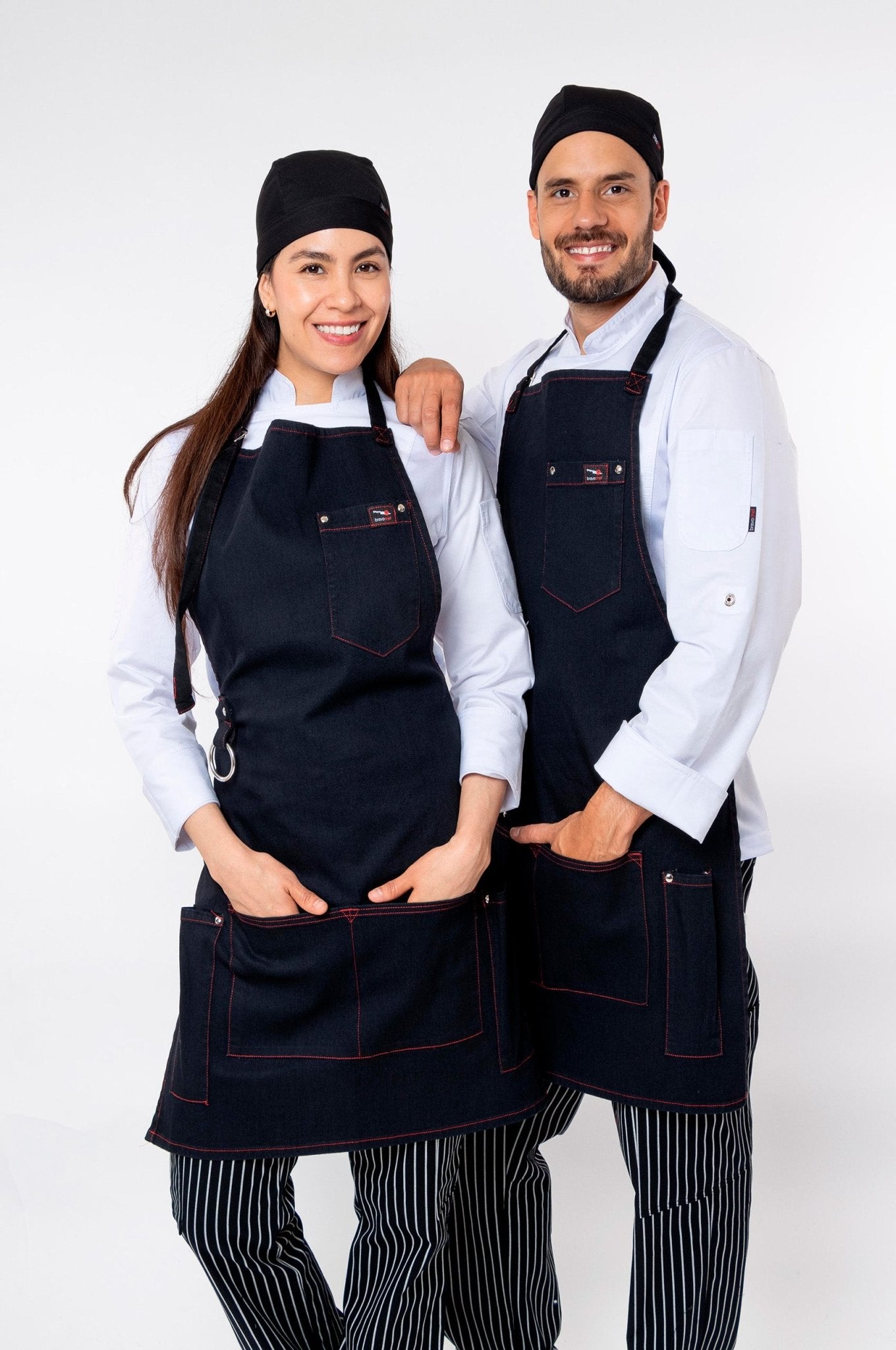 MANDIL DE COCINA Y CHEF MEZCLILLA CERDEÑA