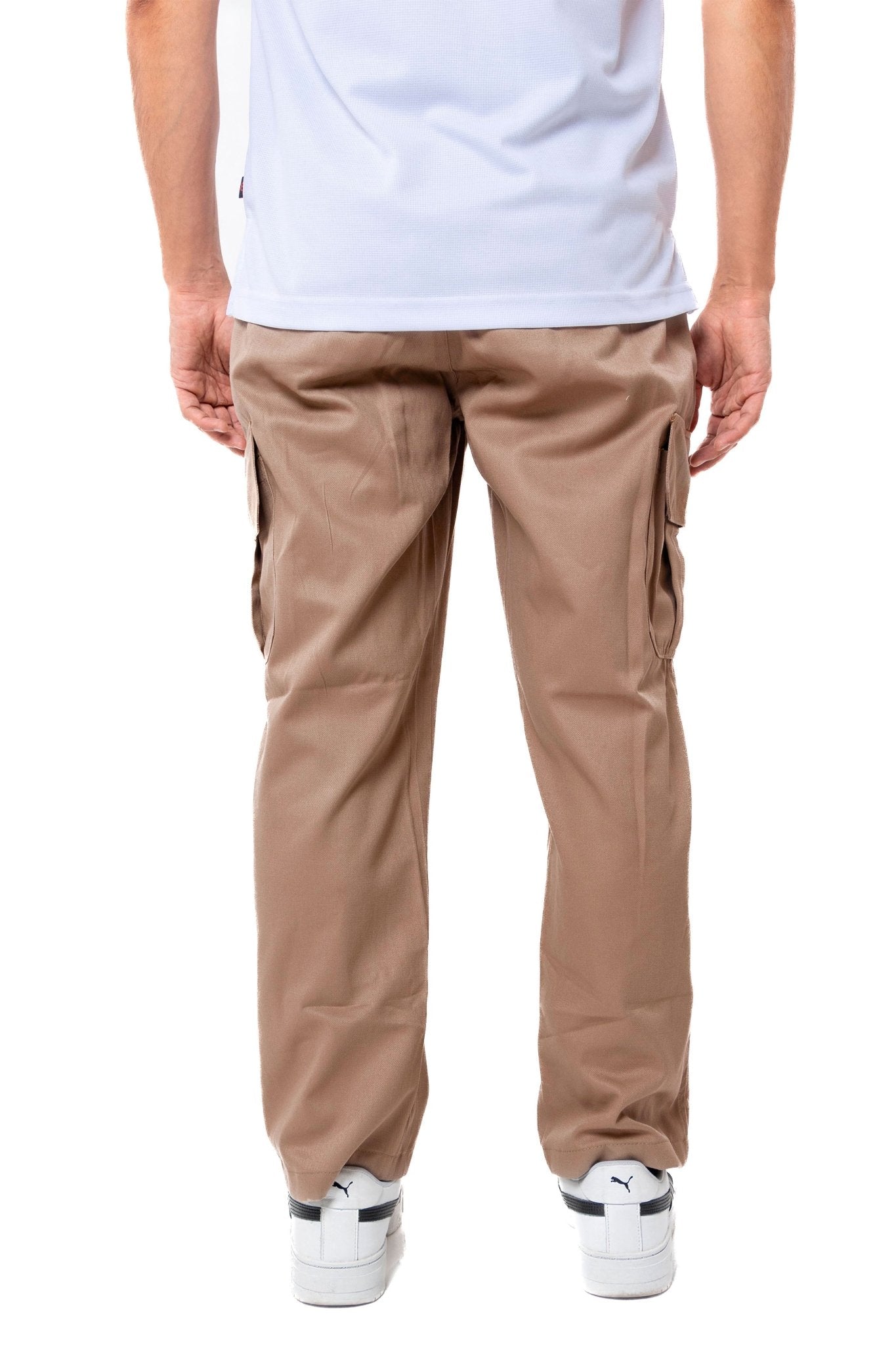 PANTALÓN DE TRABAJO TIPO CARGO TORONTO HOMBRE #Color_Cafe