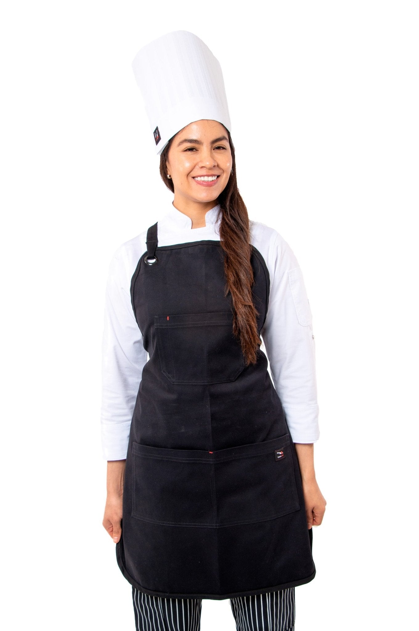 MANDIL DE CHEF PRAGA DE GABARDINA
