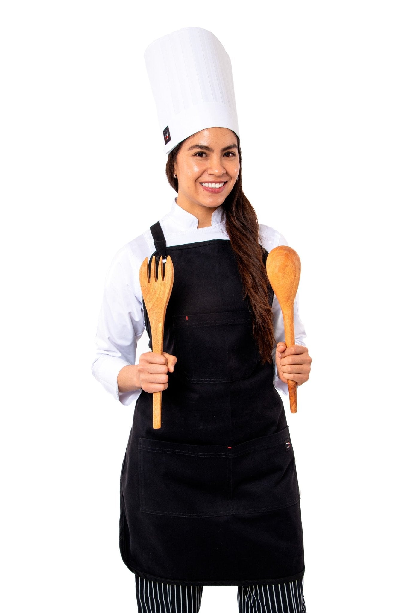 MANDIL DE CHEF PRAGA DE GABARDINA