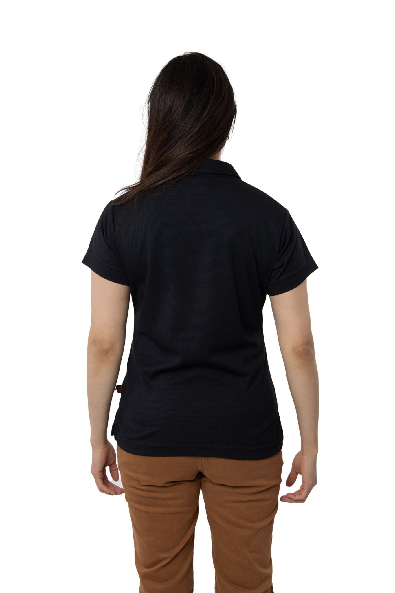 PLAYERA TIPO POLO ULTRA DRYFIT MANCHESTER MUJER #Color_Negro