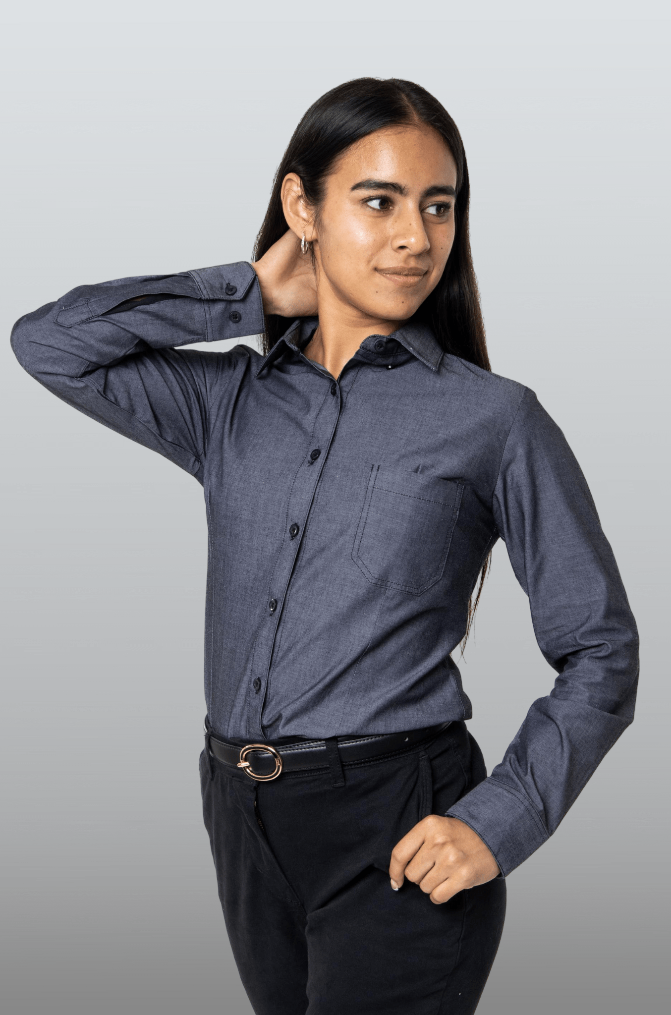 CAMISA CASUAL SLIM FIT HAMBURGO MUJER