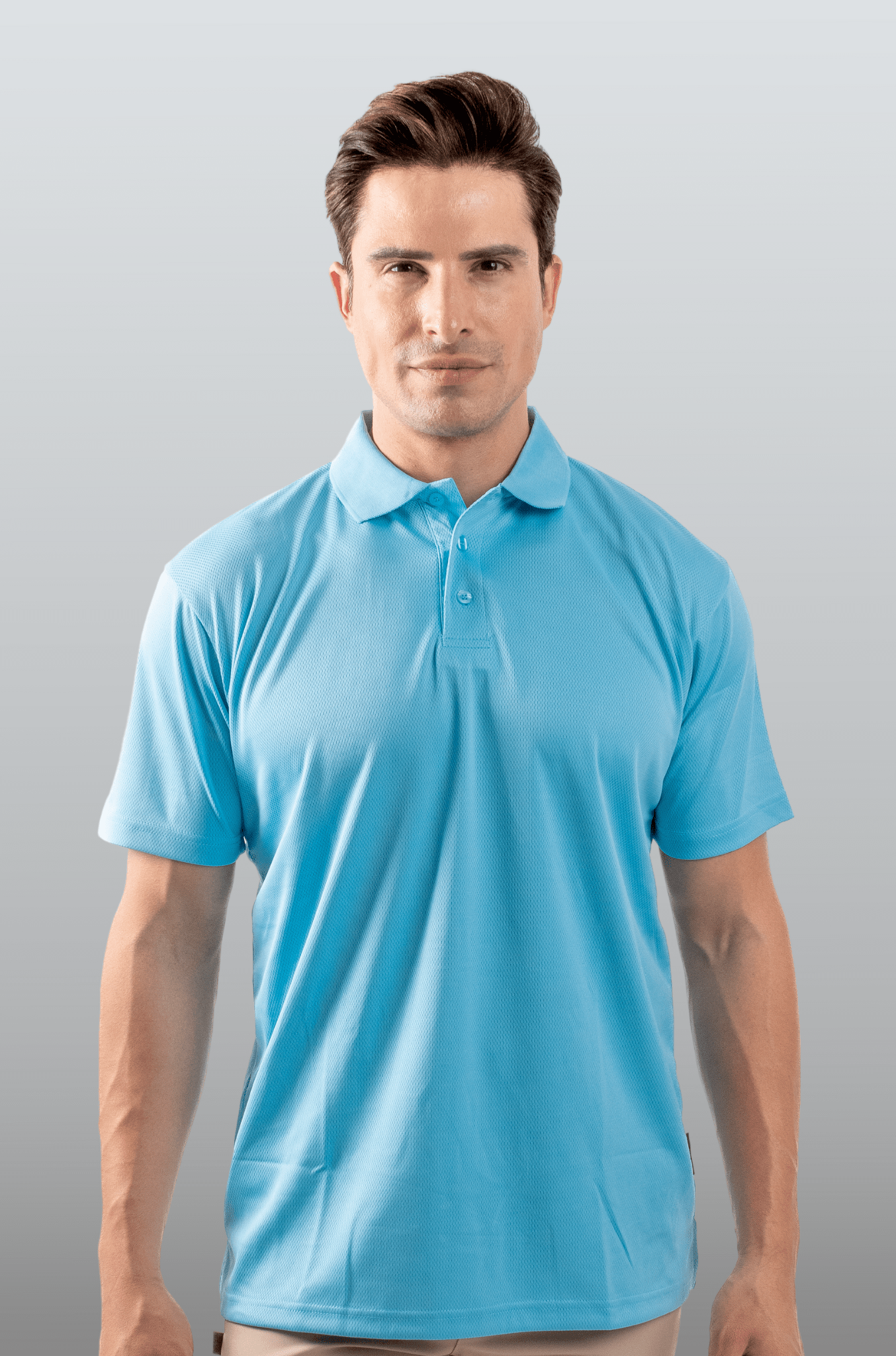 PLAYERA POLO CARACAS CABALLERO #Color_Azul