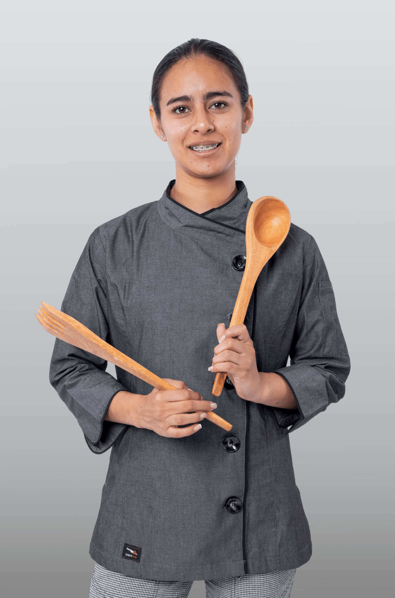 FILIPINA EJECUTIVA CHEF PEKIN MUJER #Color_Gris