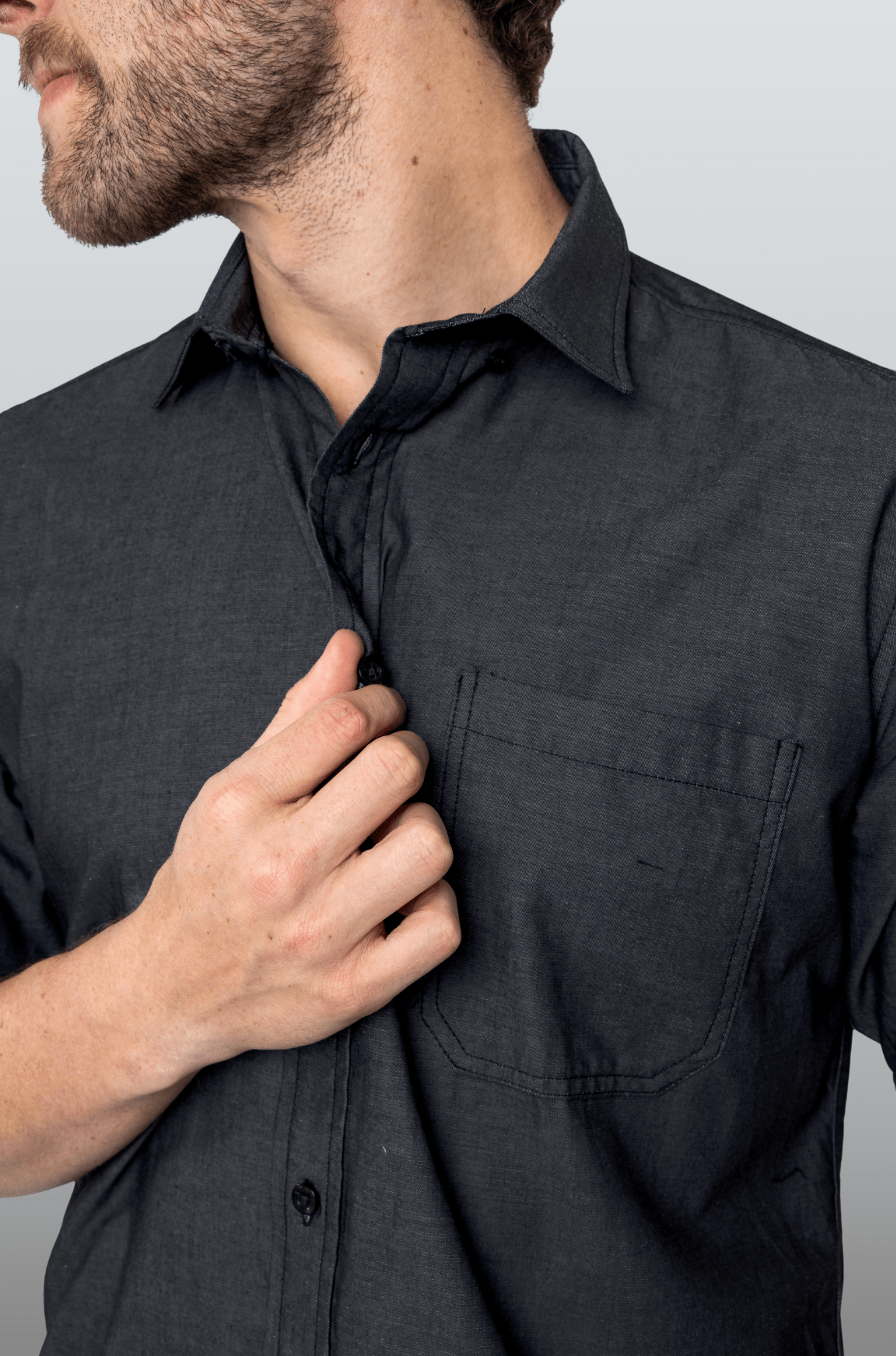 CAMISA EJECUTIVA MANGA CORTA SLIM FIT HAMBURGO HOMBRE