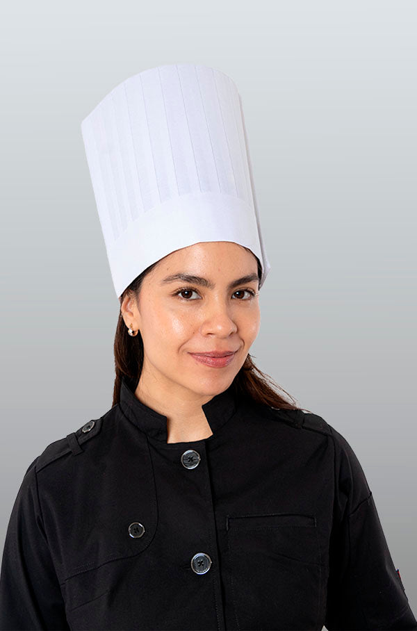 TOQUE BLANCHE GORRO PARA CHEF MARSELLA UNISEX #Color_Blanco