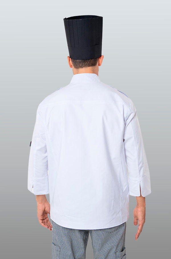 TOQUE BLANCHE GORRO PARA CHEF MARSELLA UNISEX #Color_Negro