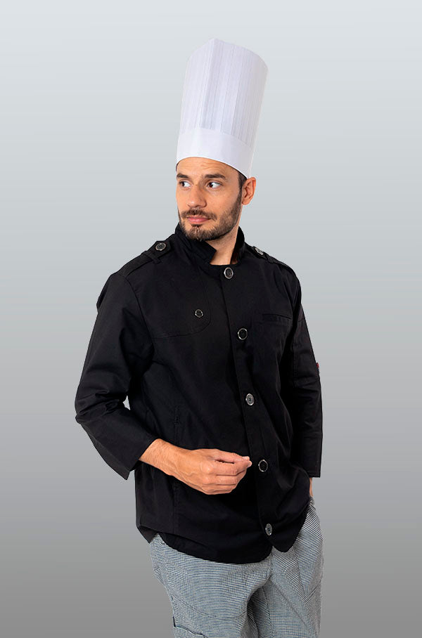 TOQUE BLANCHE GORRO PARA CHEF MARSELLA UNISEX #Color_Blanco