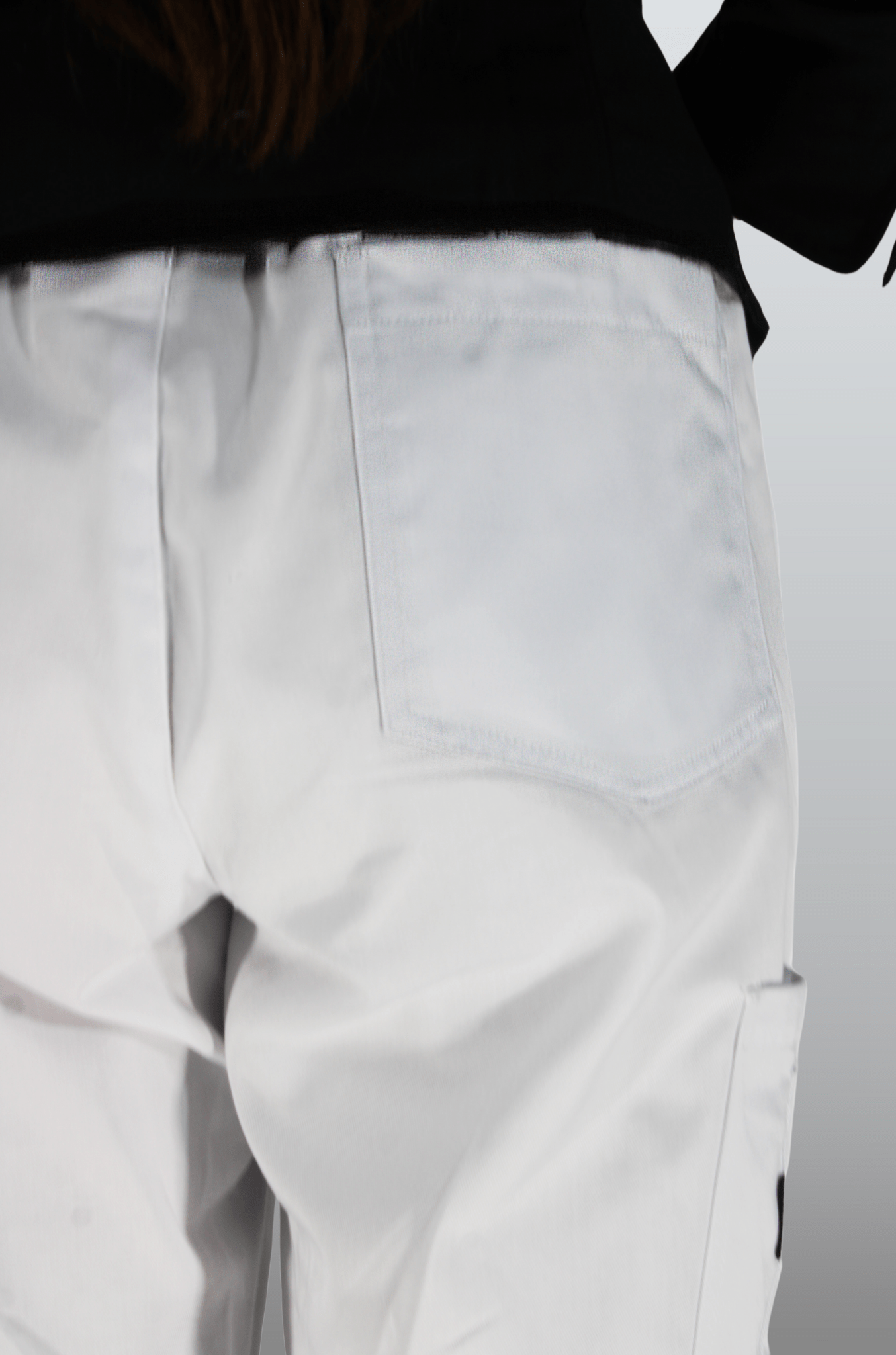 PANTALÓN CHEF RAYAS SEÚL MUJER #Color_Blanco