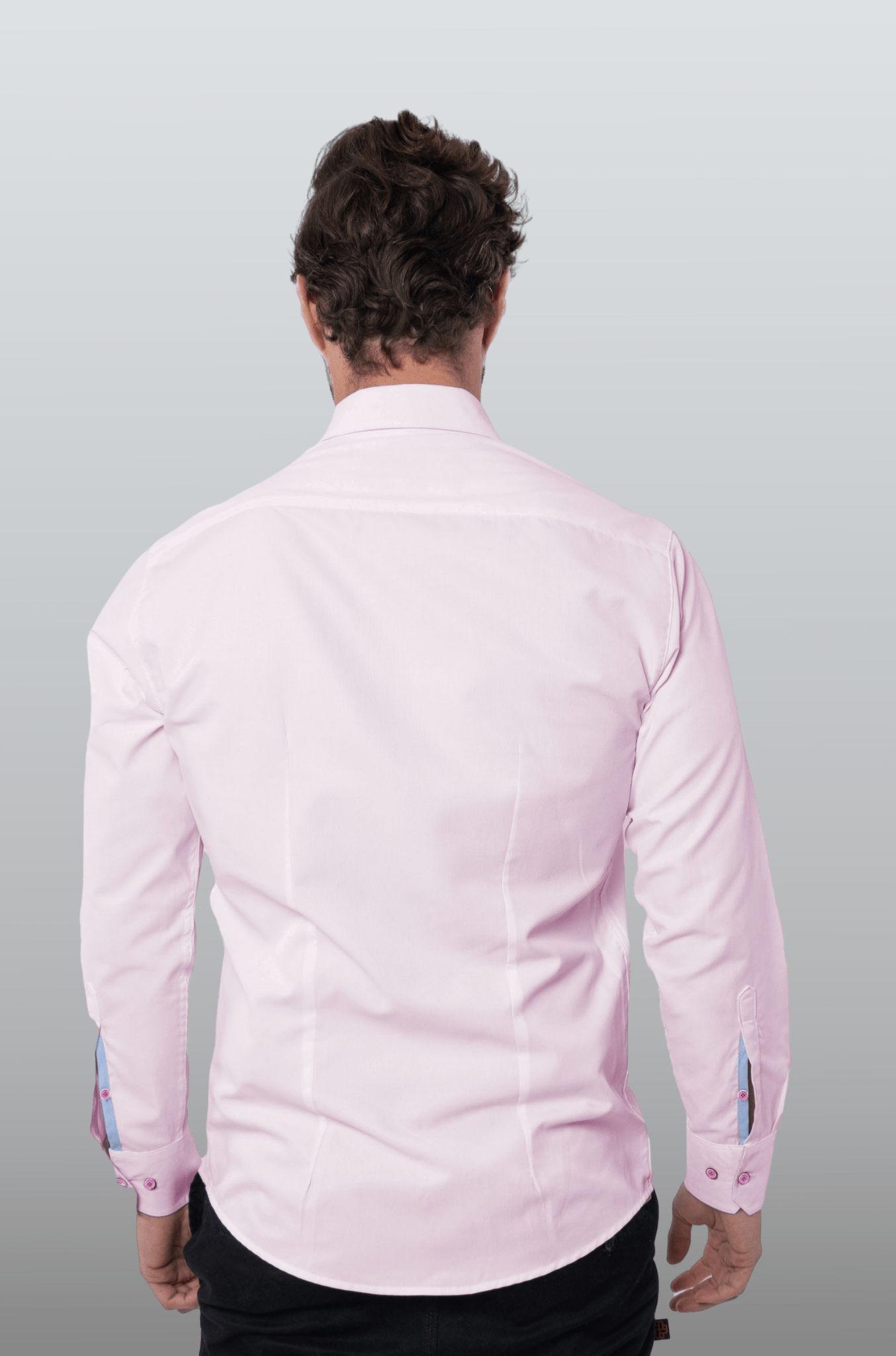 CAMISA FORMAL SLIM FIT MANGA LARGA BIRMINGHAM HOMBRE #Color_Rosa