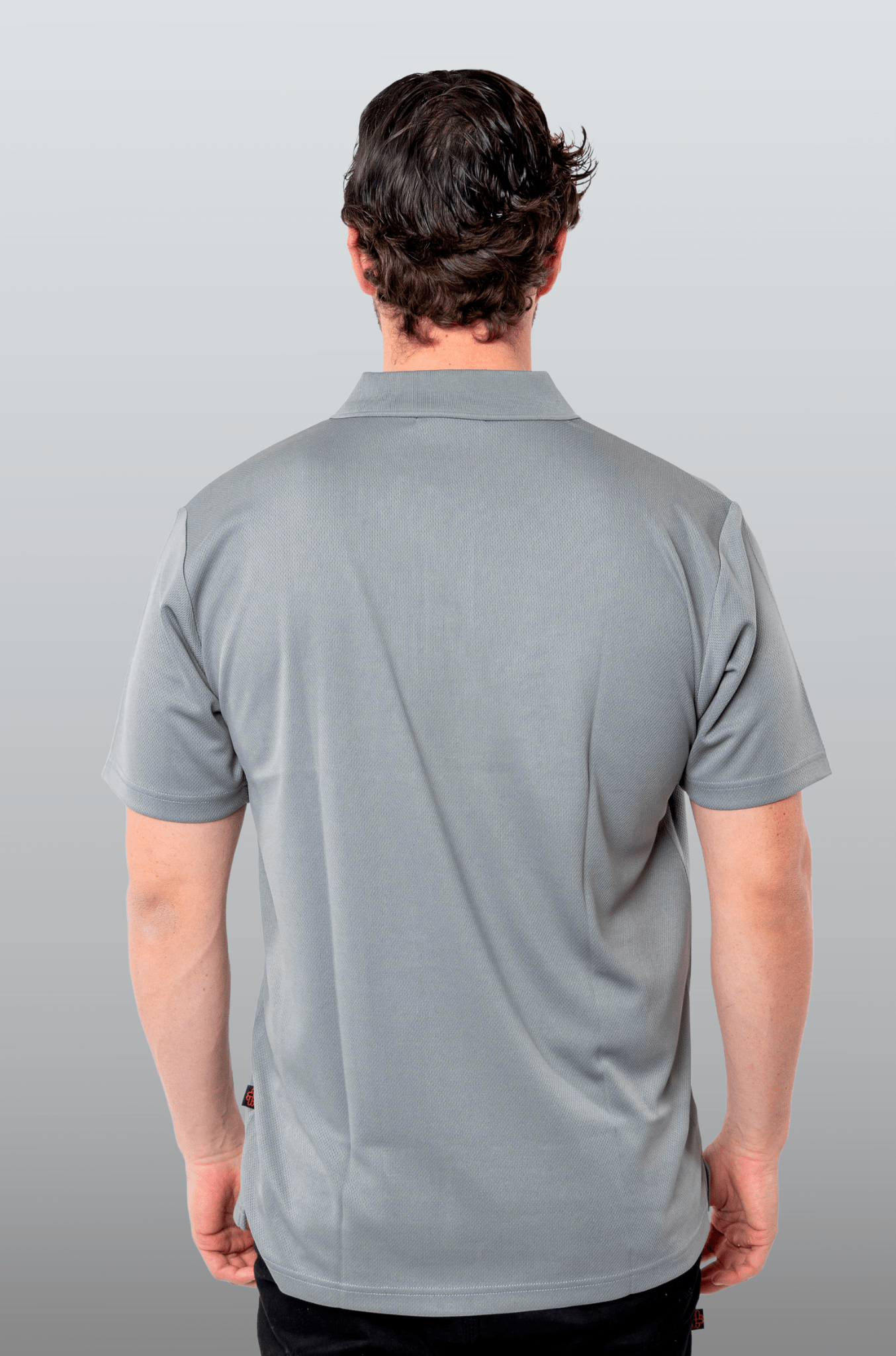 PLAYERA POLO CARACAS CABALLERO #Color_Gris