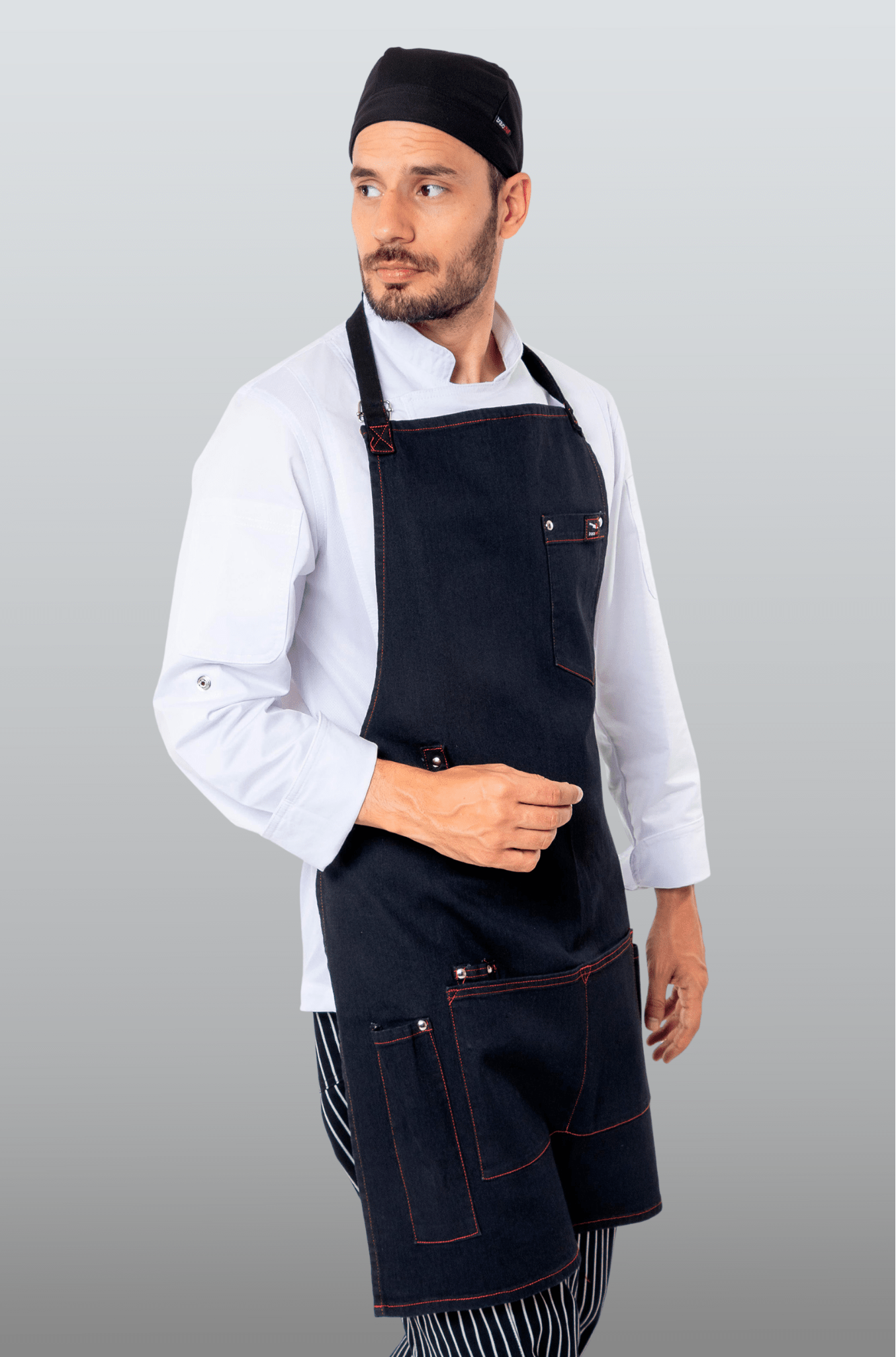 MANDIL DE COCINA Y CHEF MEZCLILLA CERDEÑA