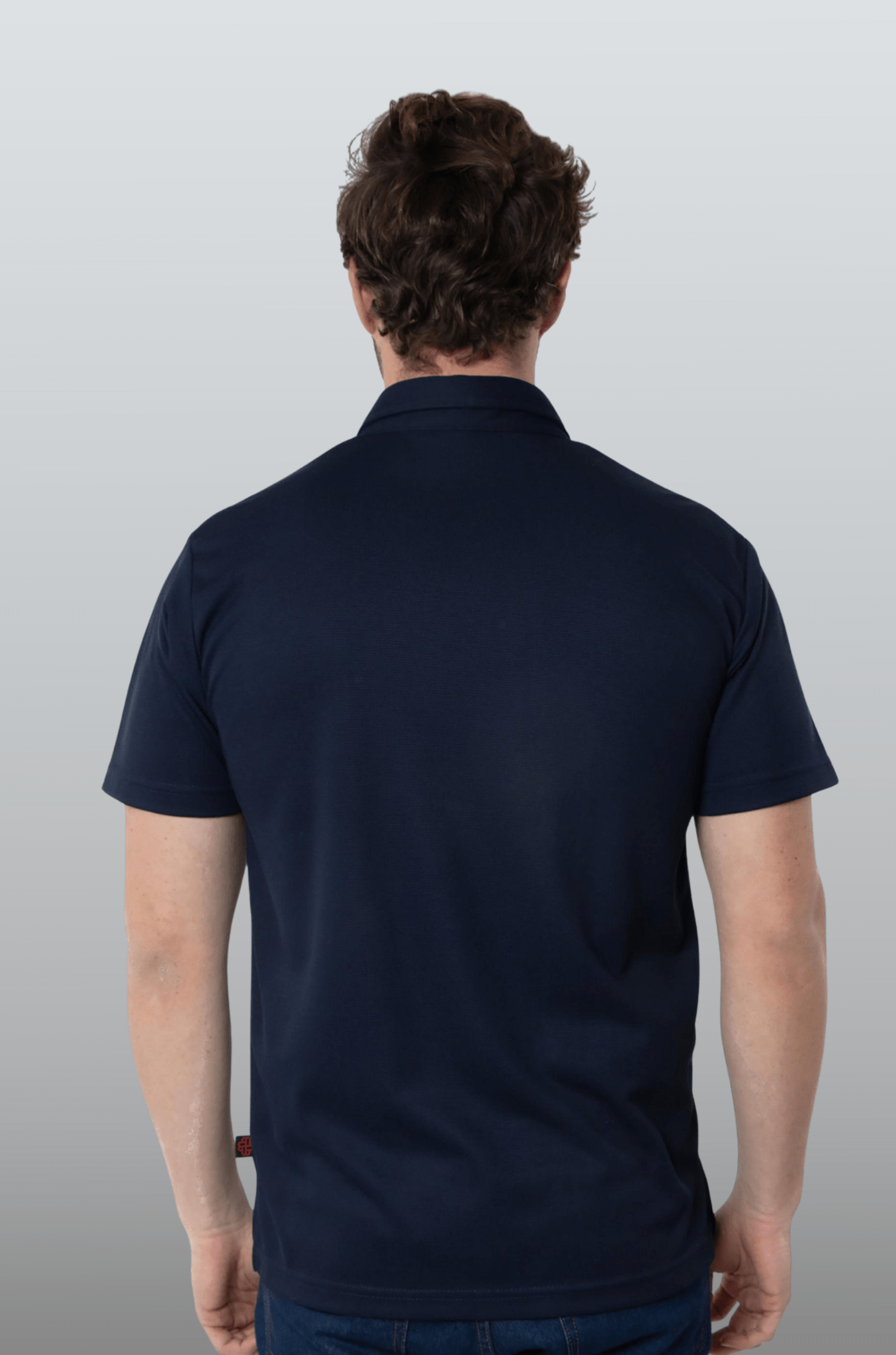 PLAYERA POLO HILOS DE PET PAMPLONA HOMBRE #Color_Azul Marino