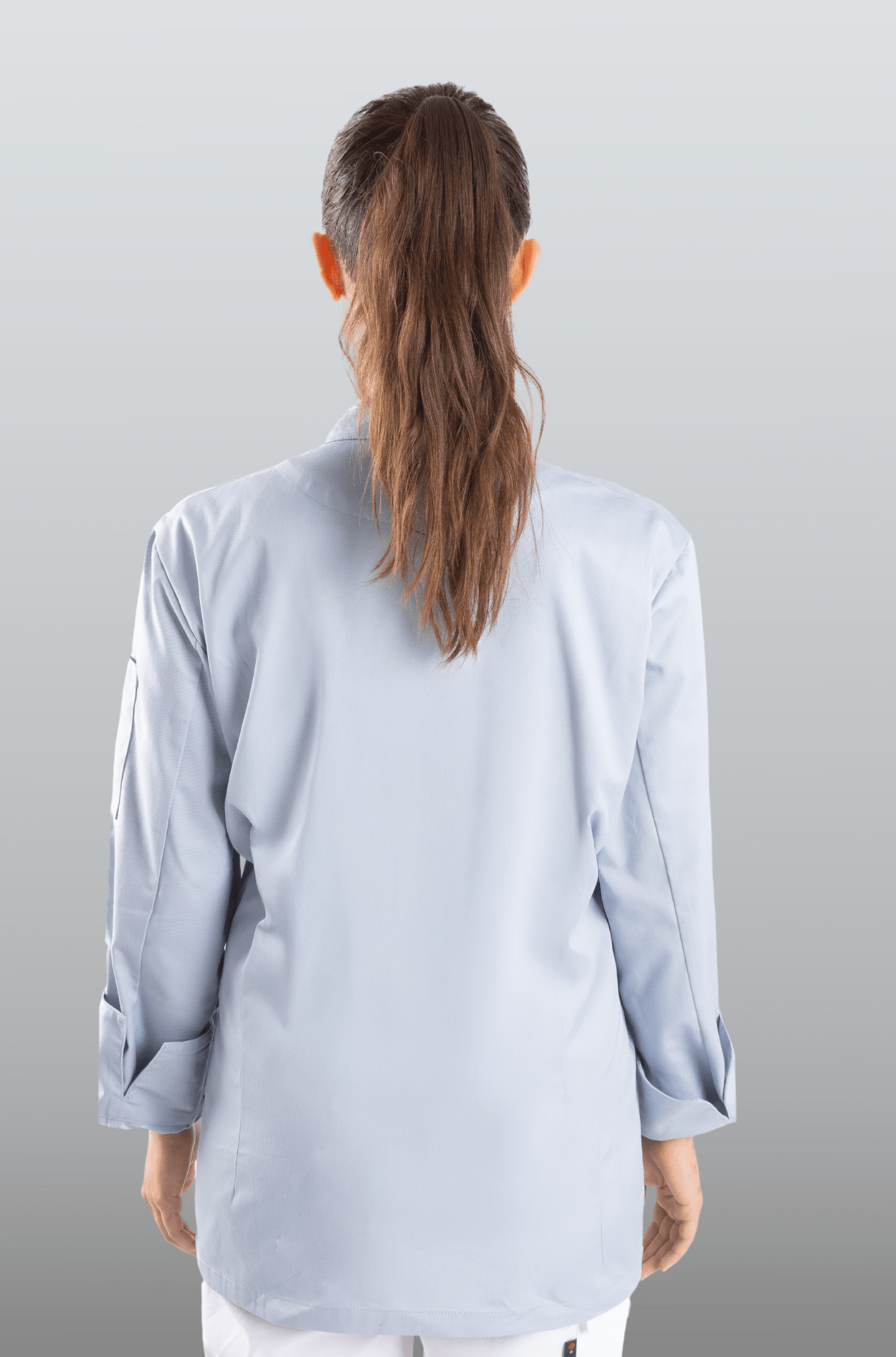 FILIPINA DE CHEF HOMBRE MANILA MANGA 3/4 #Color_Azul