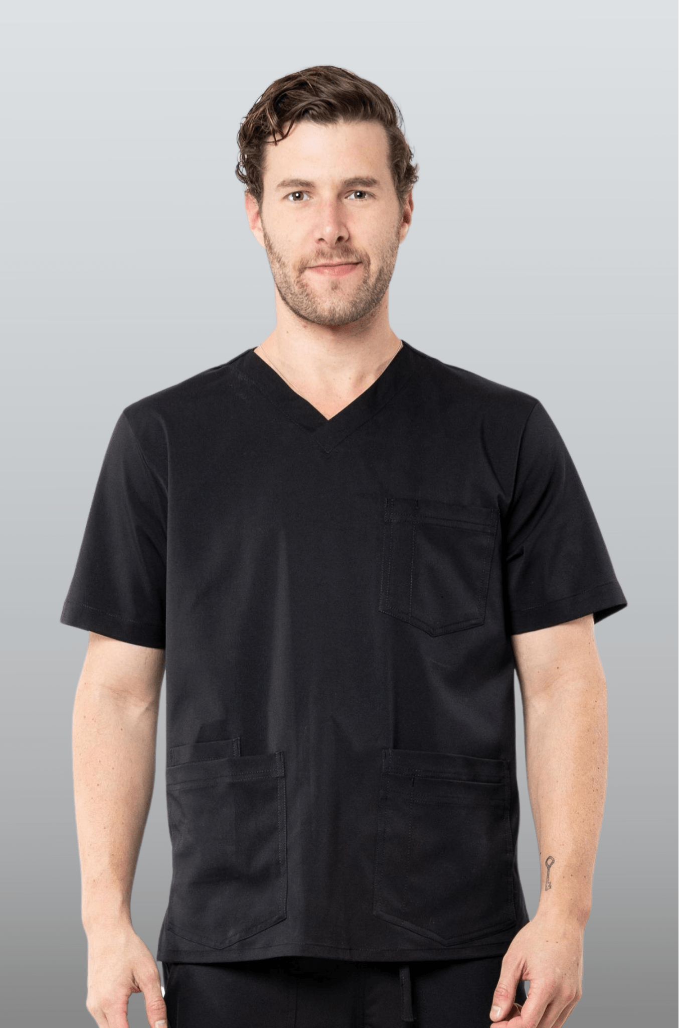 FILIPINA MÉDICA PARA SCRUB CAMBRIDGE HOMBRE #Color_Negro