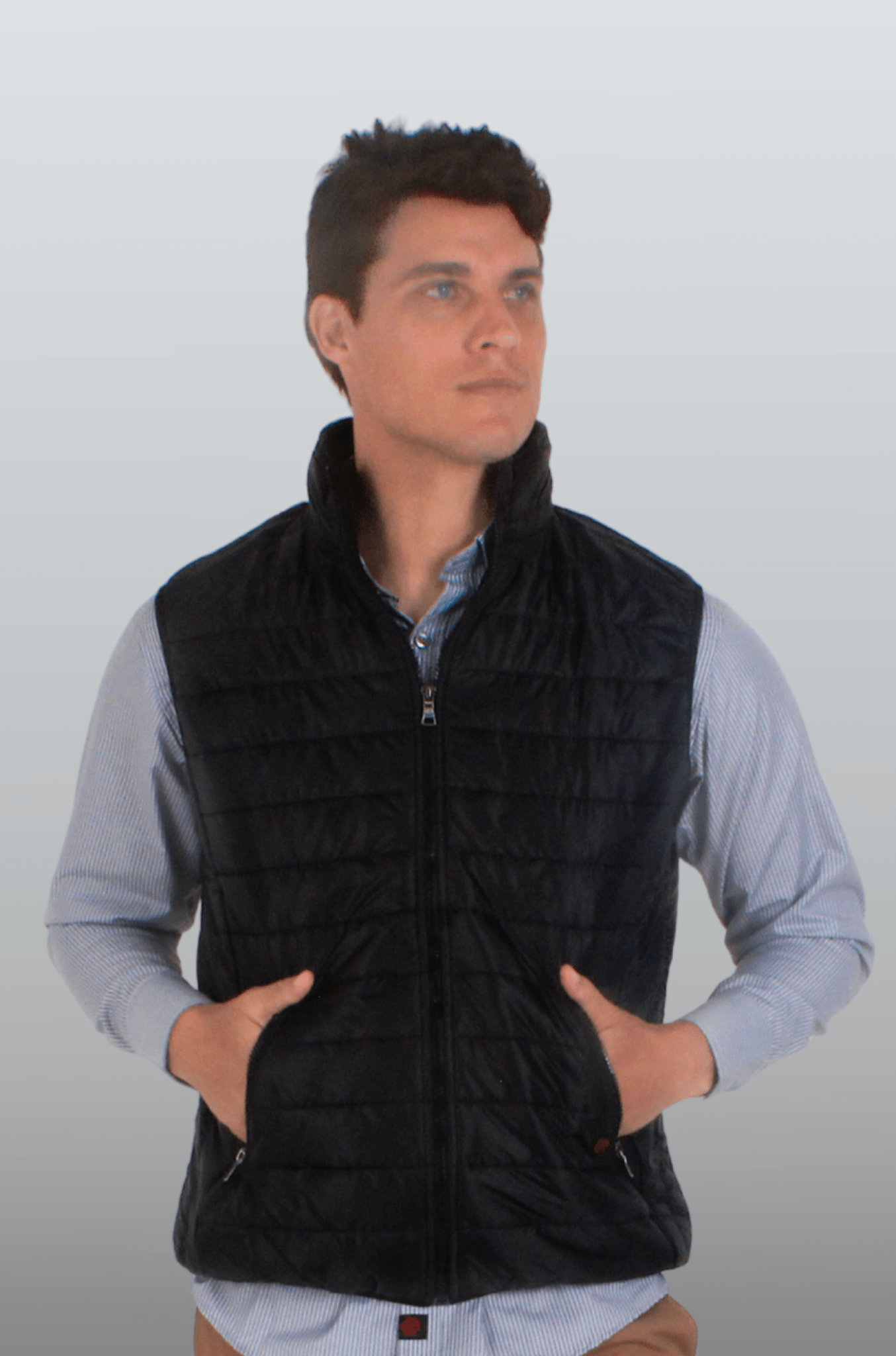 CHALECO CAPITONADO OSLO HOMBRE #Color_Negro